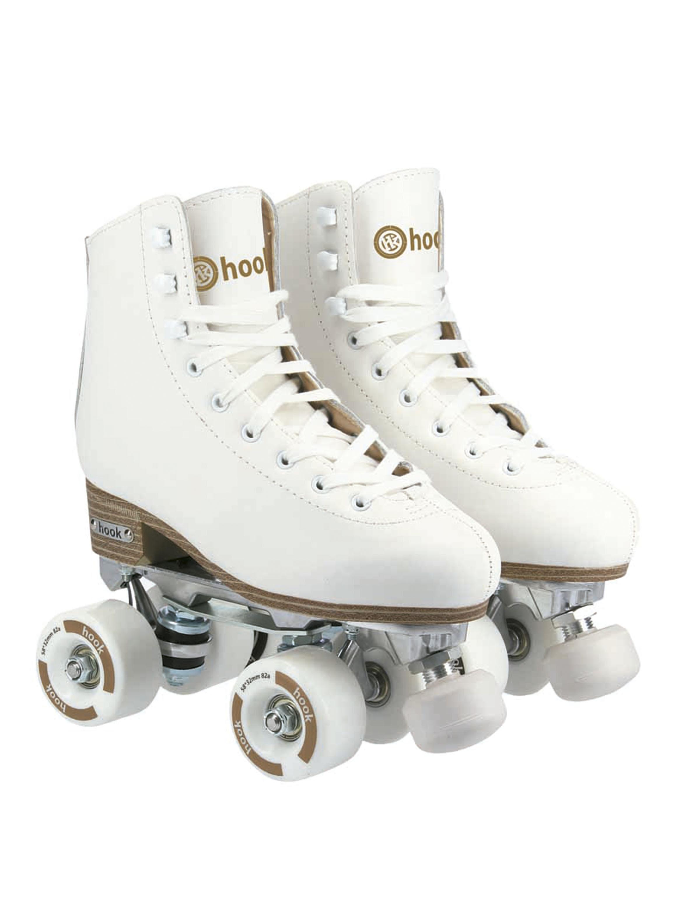 Patín Artístico Hook Piel sintética Color Blanco-0