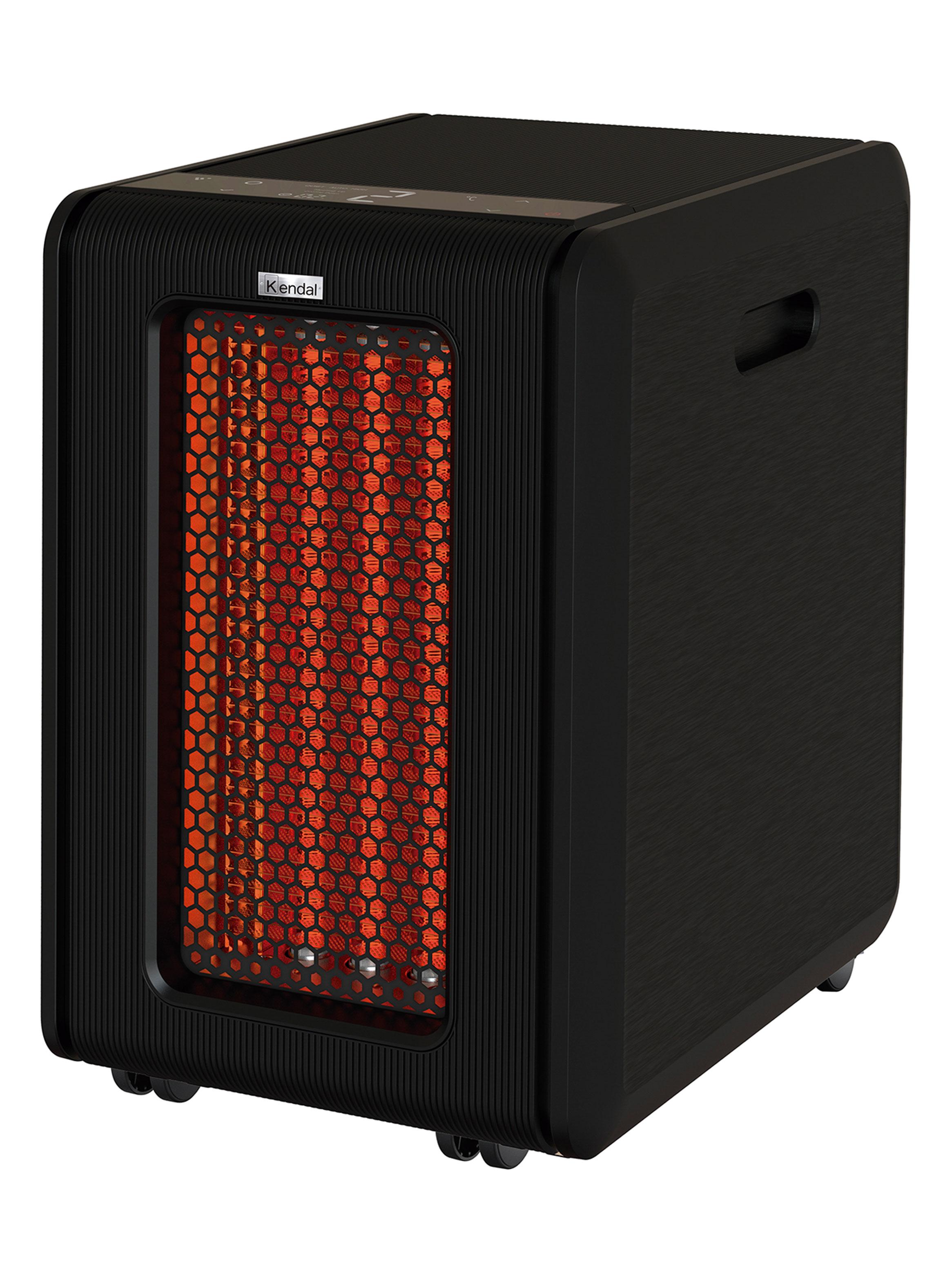 Estufa infrarroja 2000W Golden Tube Negro-2