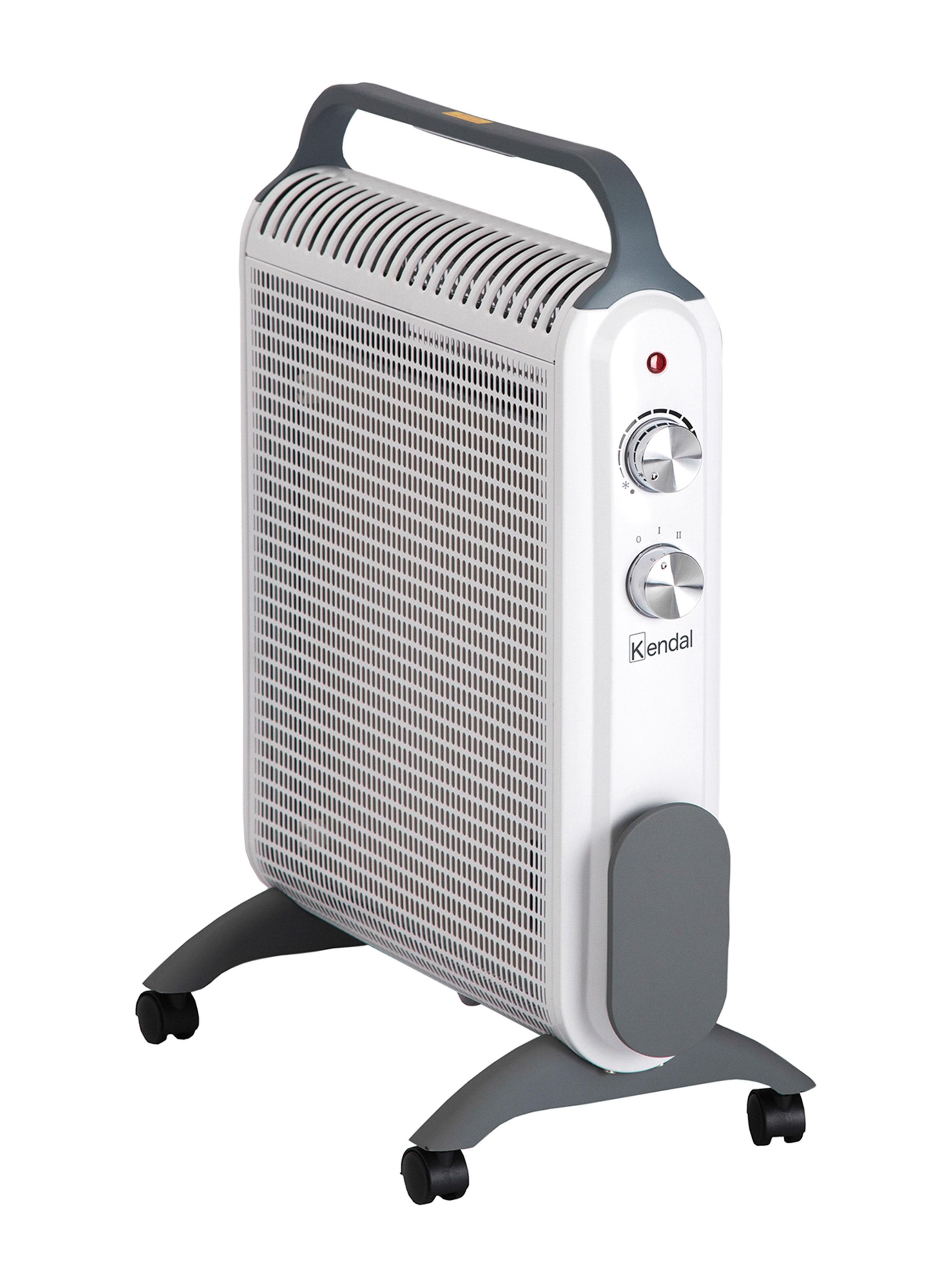 Estufa Eléctrica de Mica 2000W Blanco Gris-1