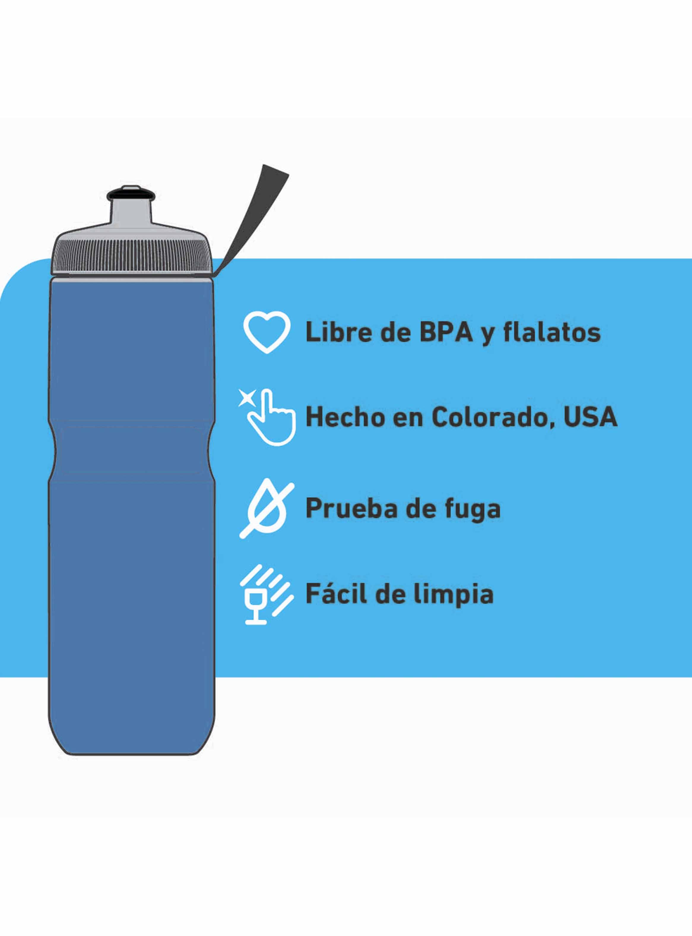 Botella Sport Insulated 700 ml Azul Eléctrico-2