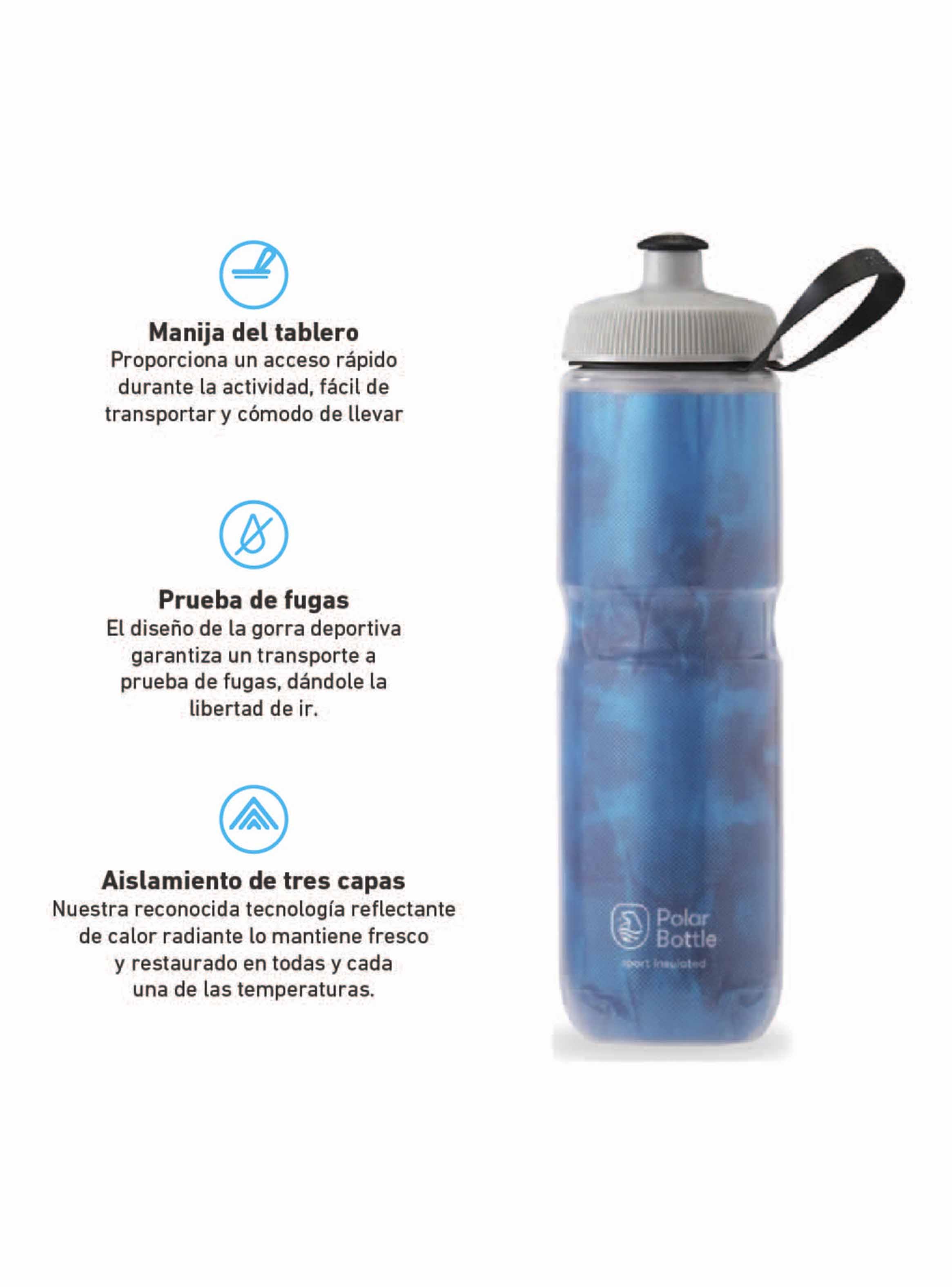 Botella Sport Insulated 700 ml Azul Eléctrico-1