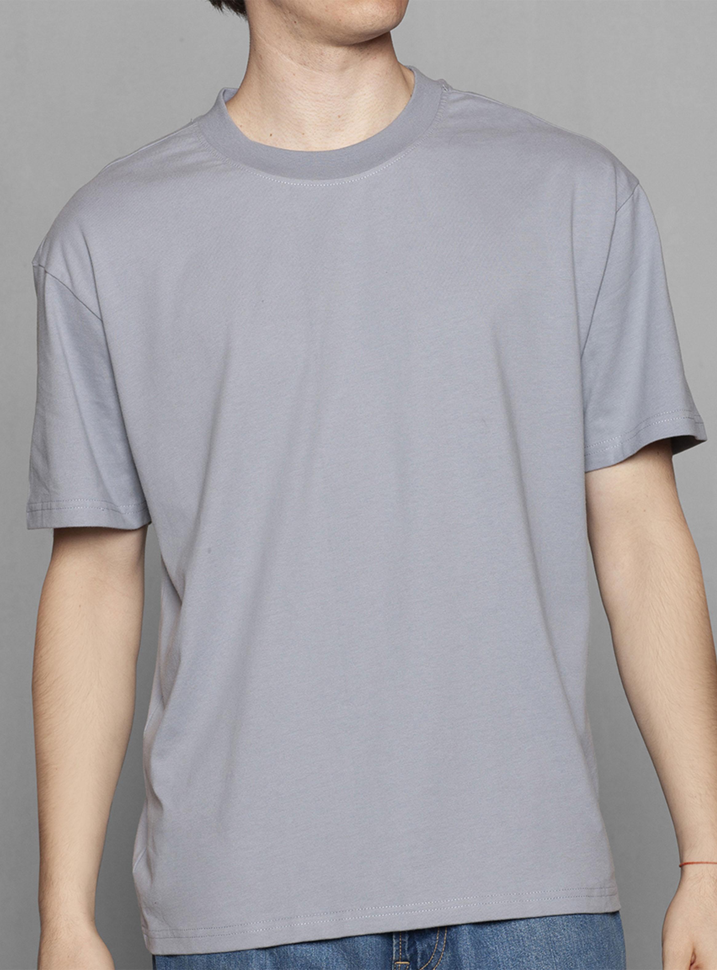 Camiseta Algodón Oversize Cuello Polo-0
