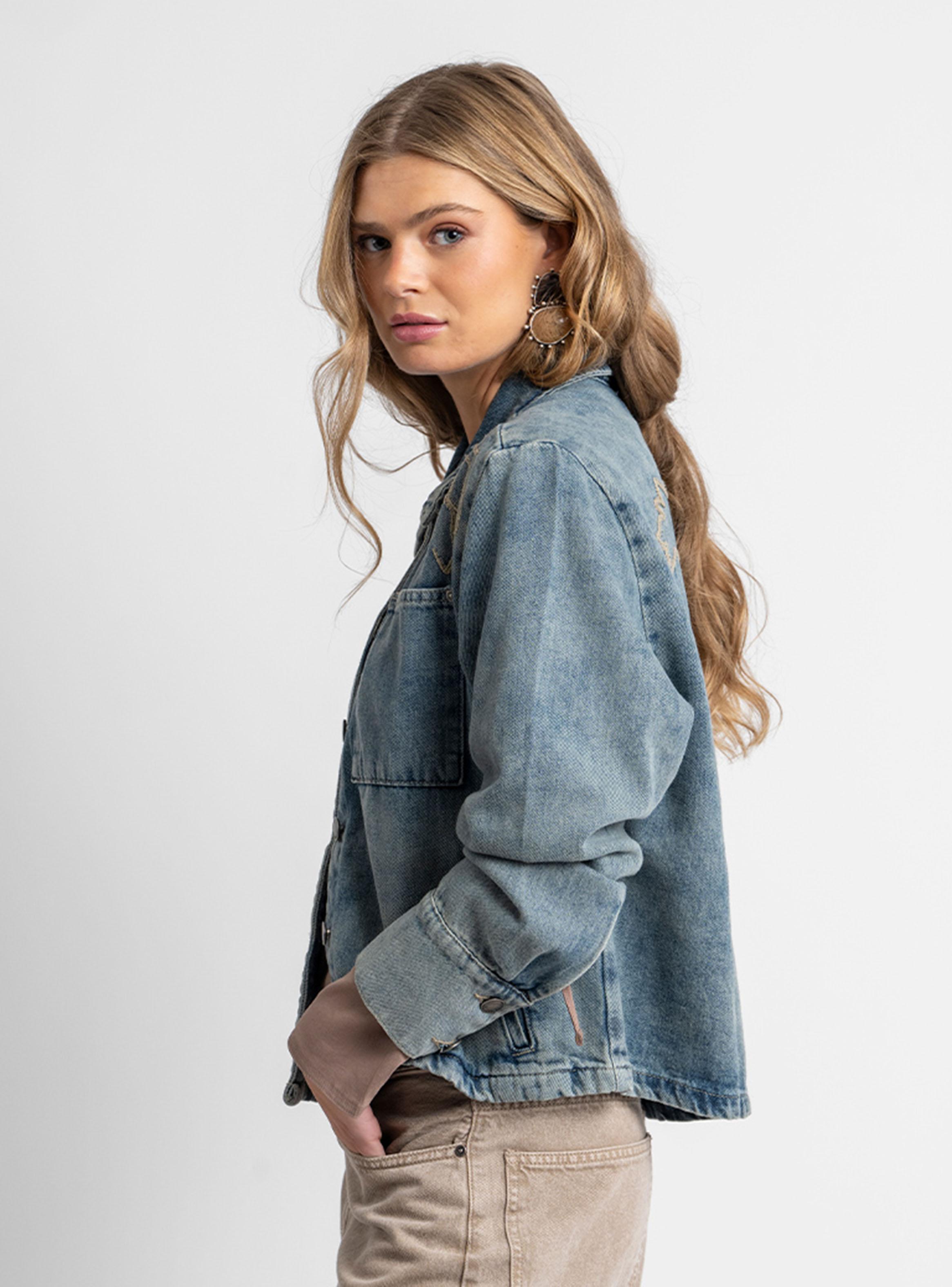 Chaqueta Isi Azul-2