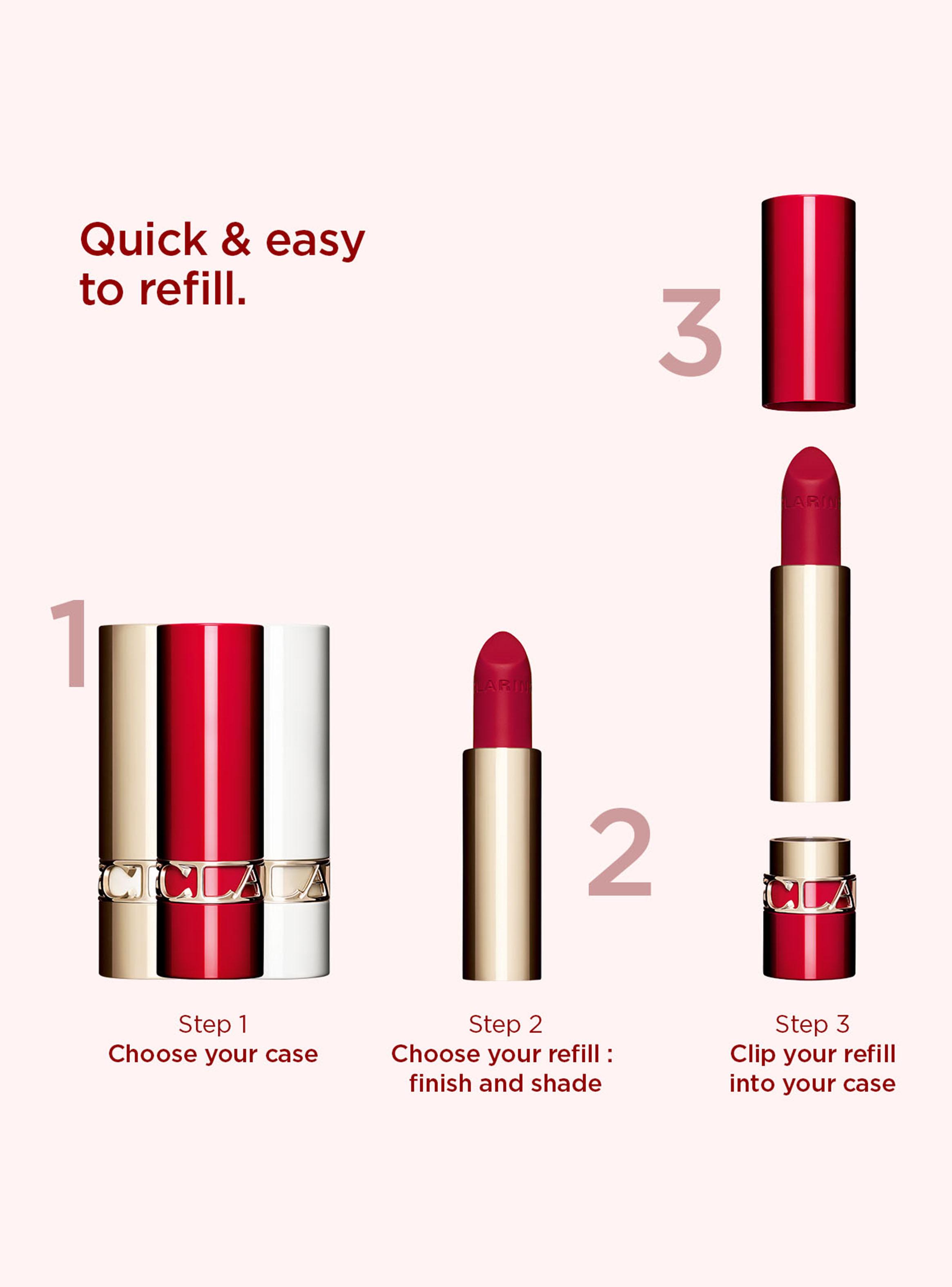 Labial Joli Rouge Velvet 792V Poppy 3.5g-2