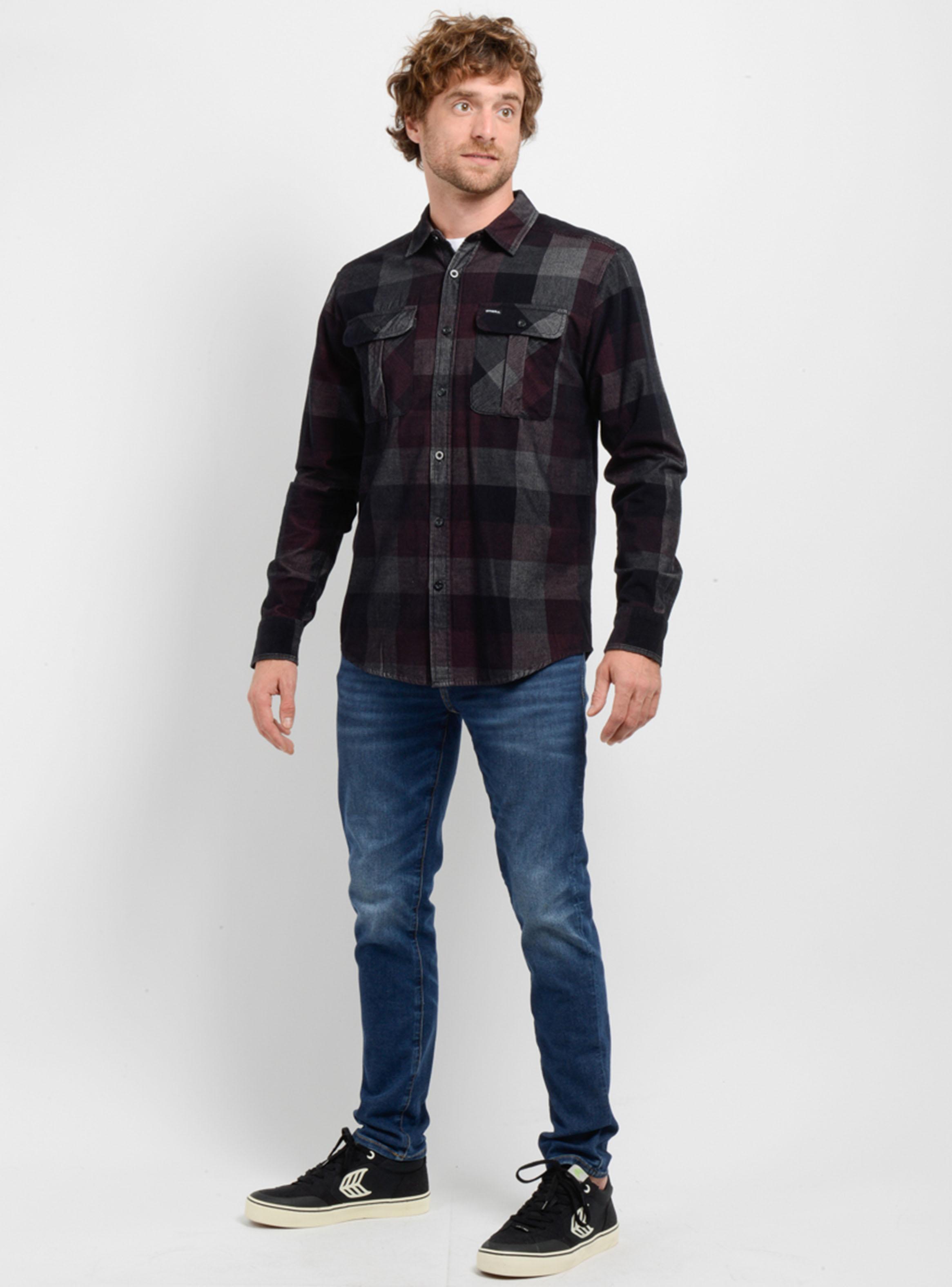 Camisa Casual Full Print Rombo-5