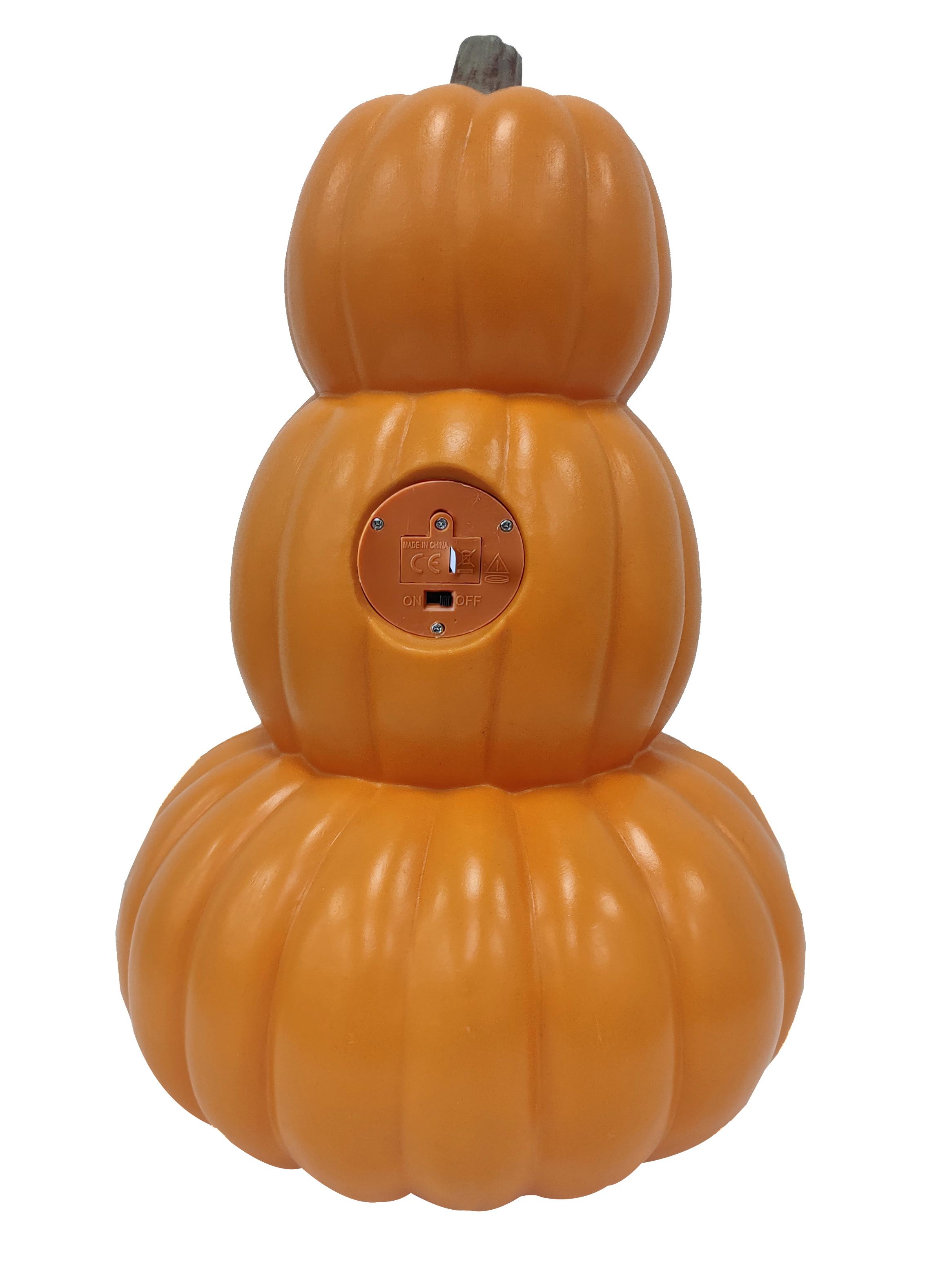 Calabaza Halloween Triple 35 cm-3