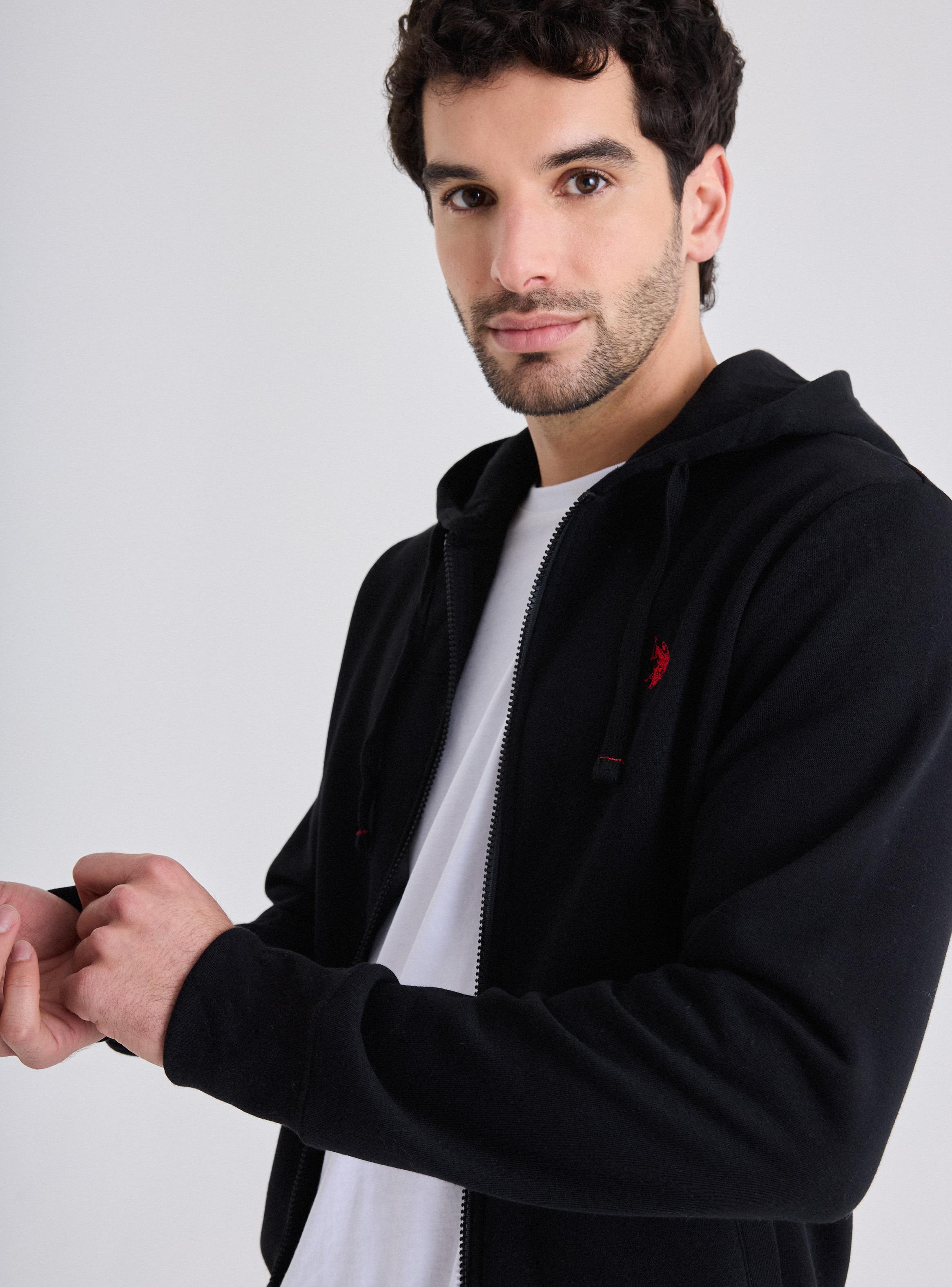 Polerón Fullzipper Fleece Logo Bordado-2