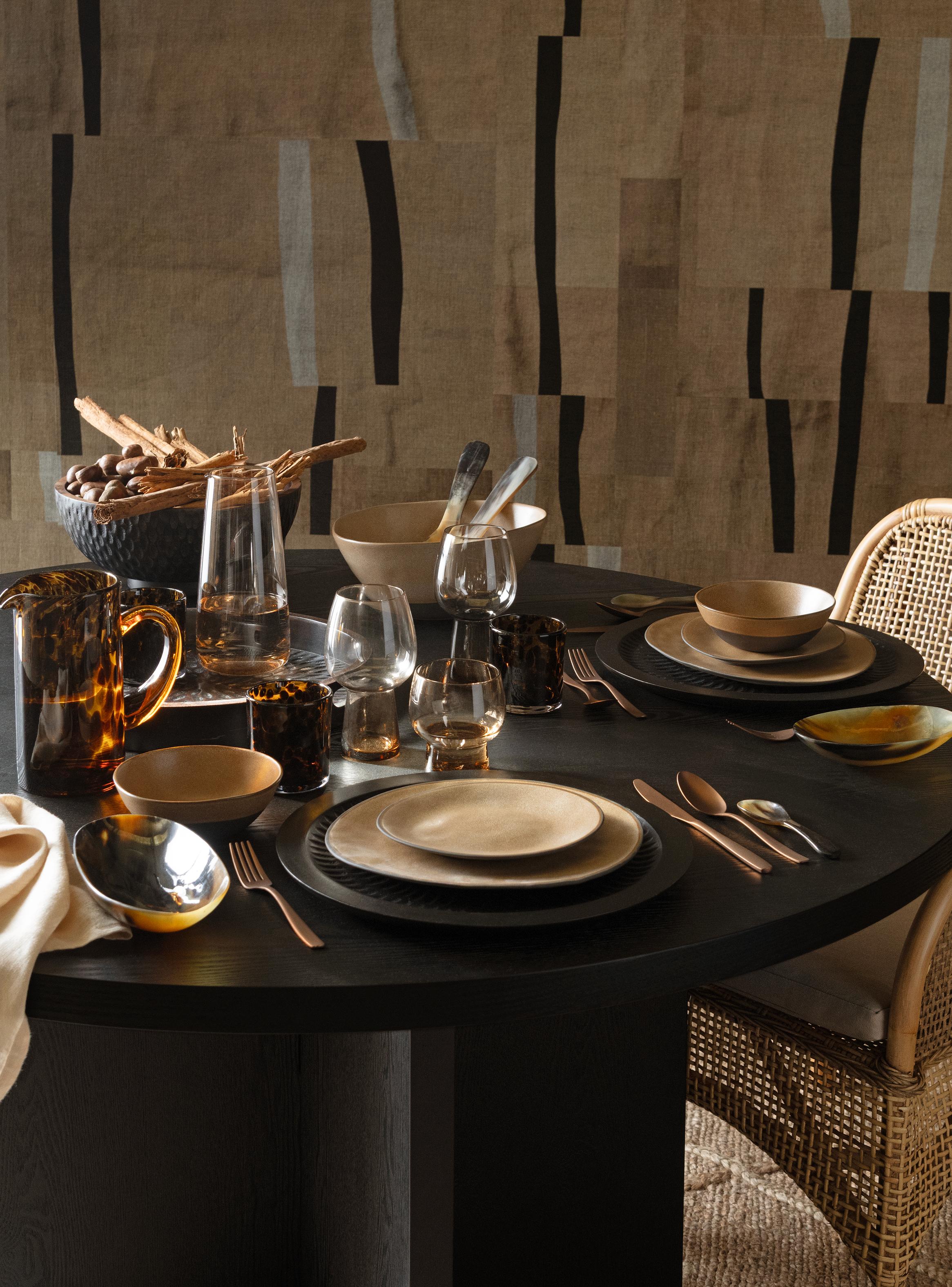 Set de 2 Piezas Servir Cacho Tribal-4