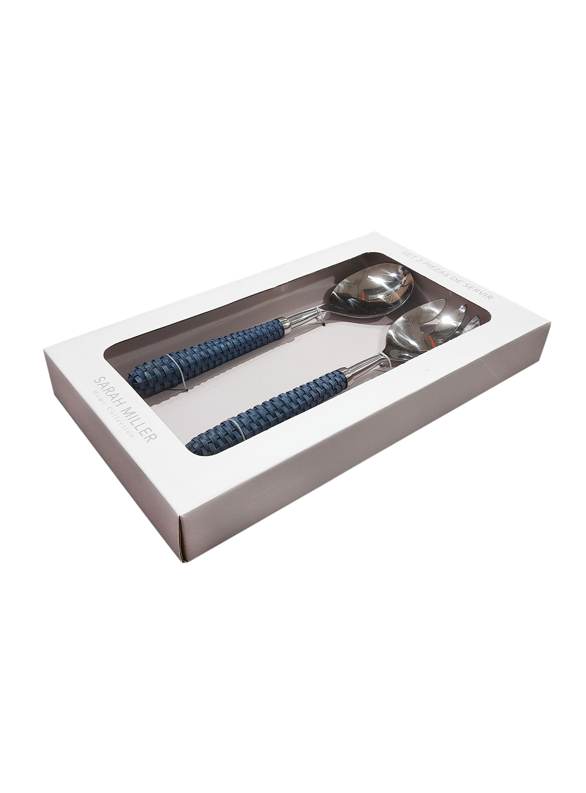 Set de 2 Piezas Servir Ratan-1