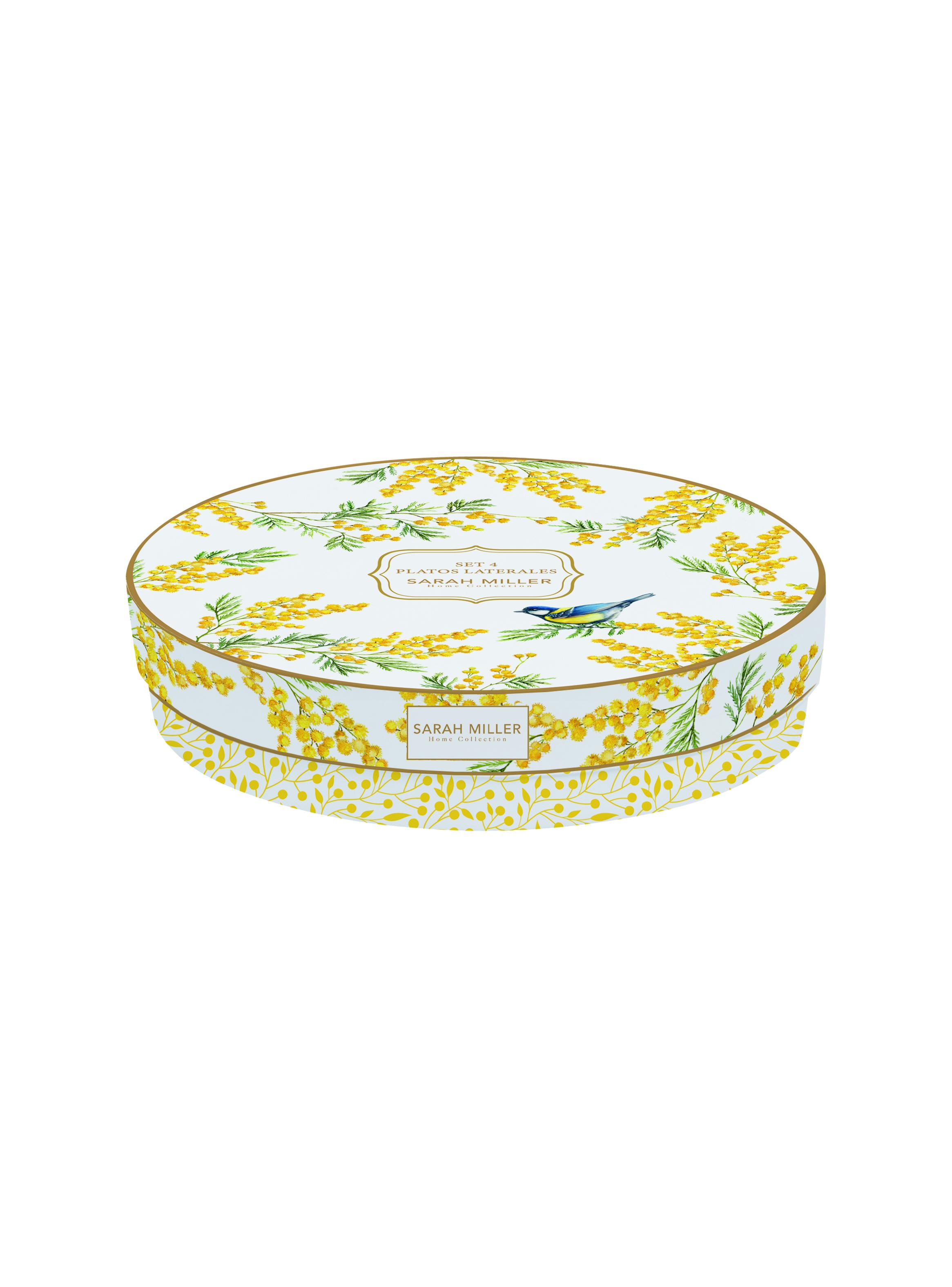 Set 4 Platos 19 cm Mimosa-1