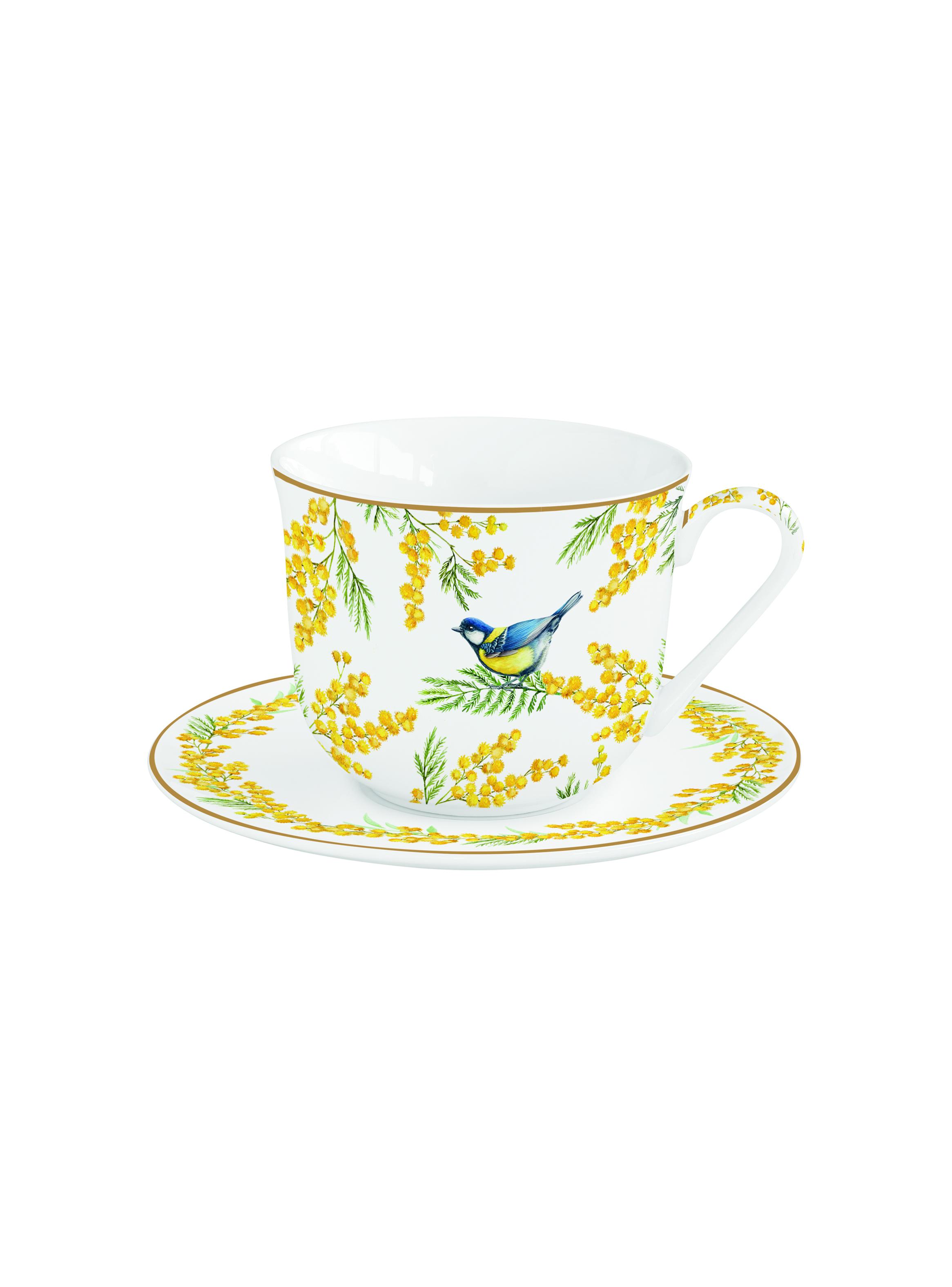 Taza 400 ml + Platillo Mimosa-0