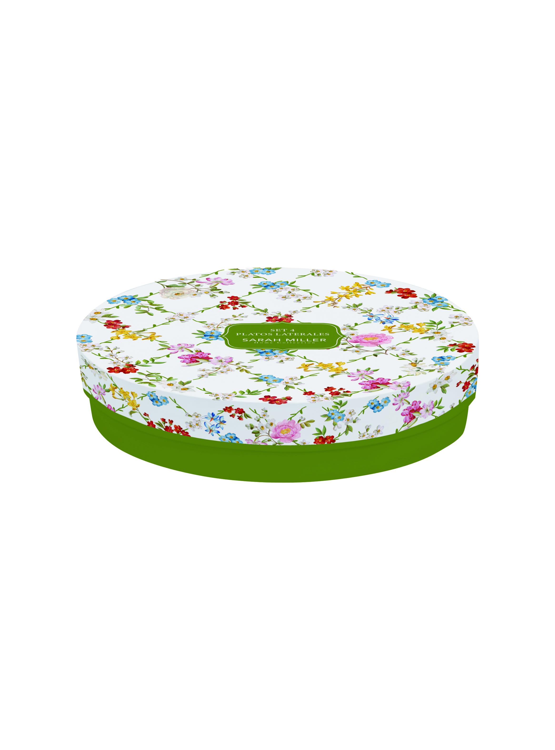 Set 4 Platos 19 cm Garden Dreams-2