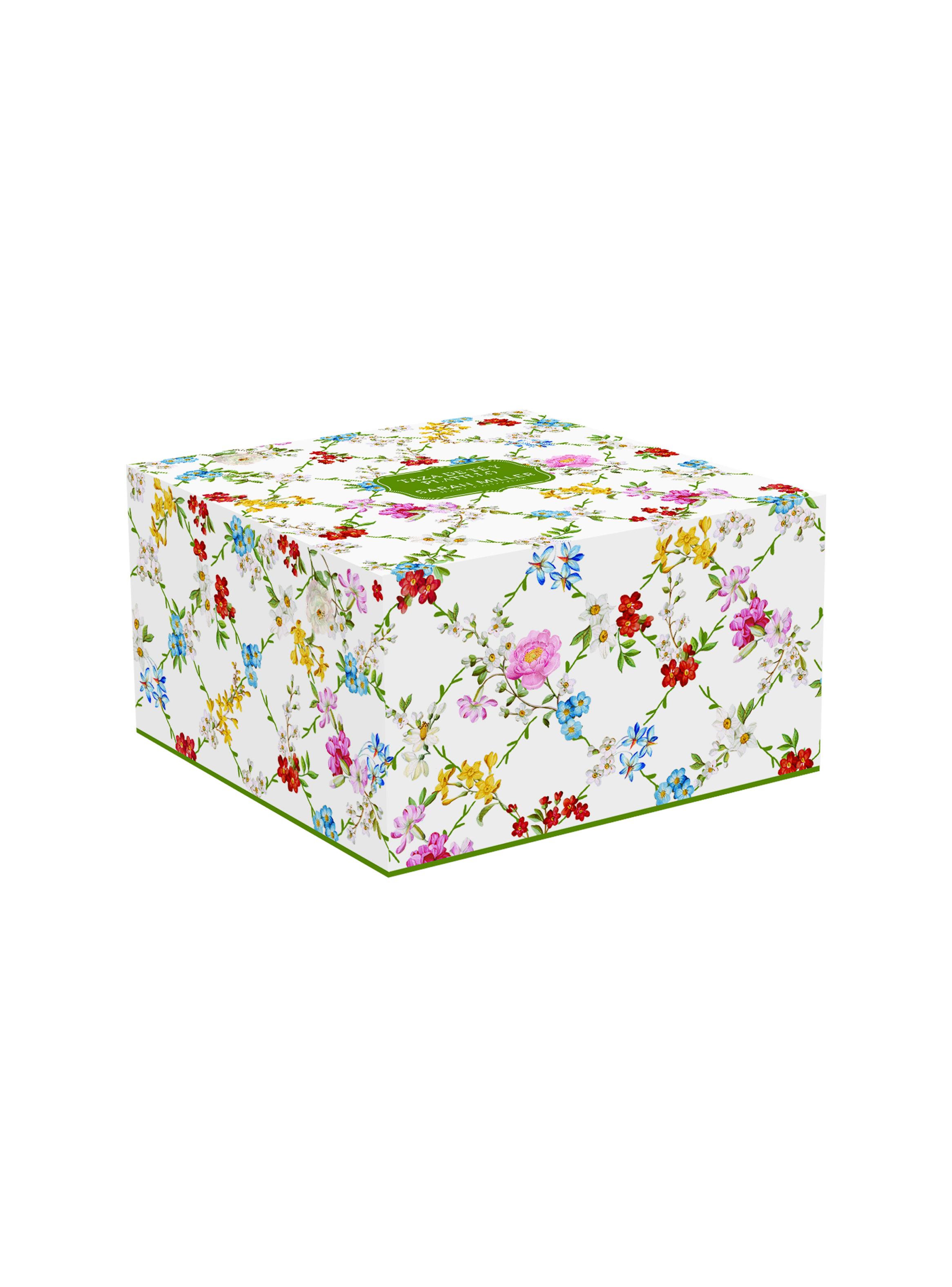 Taza 400 ml + Platillo Garden-2