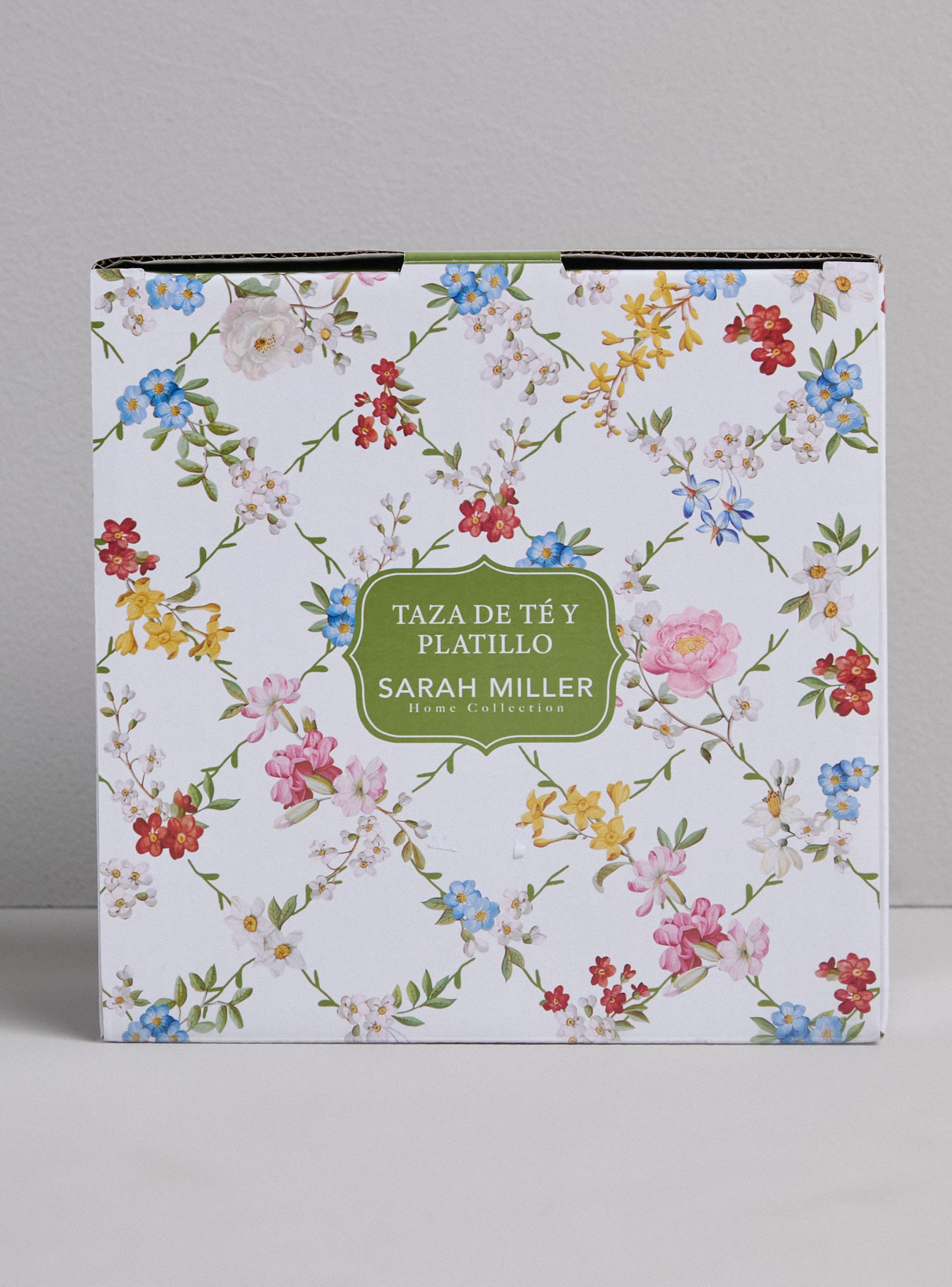 Taza 400 ml + Platillo Garden-2