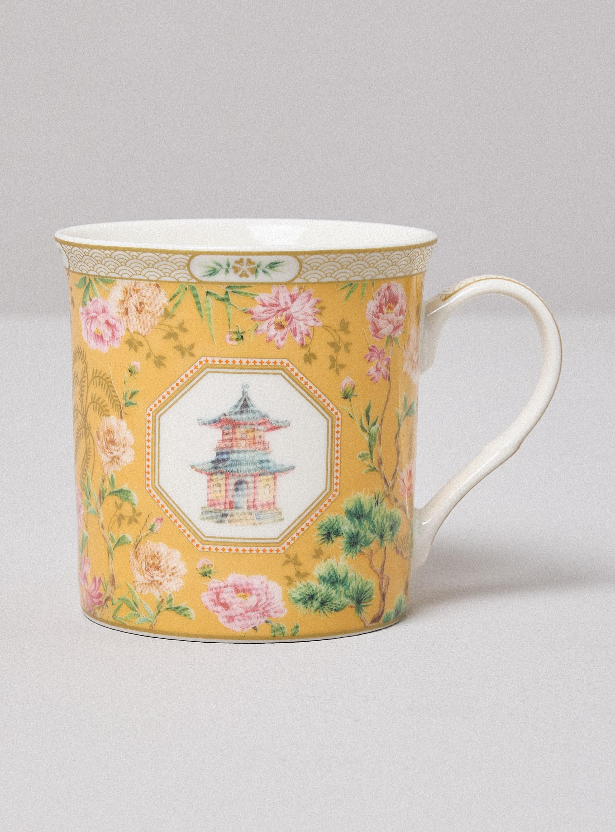 Set 4 Mugs Oriental-5