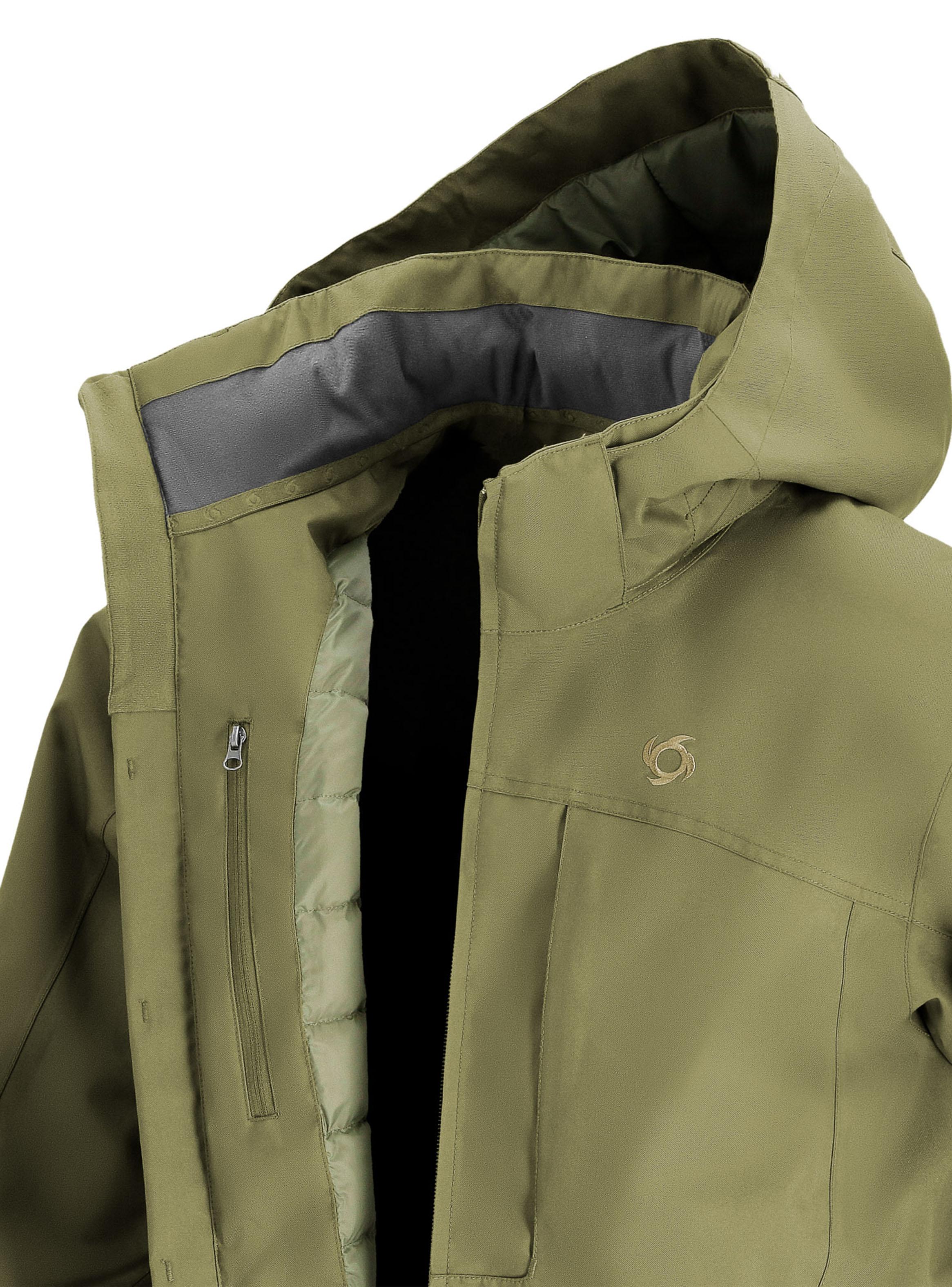 Parka Vertex  Térmica Con Membrana Technoactive Impermeable-2