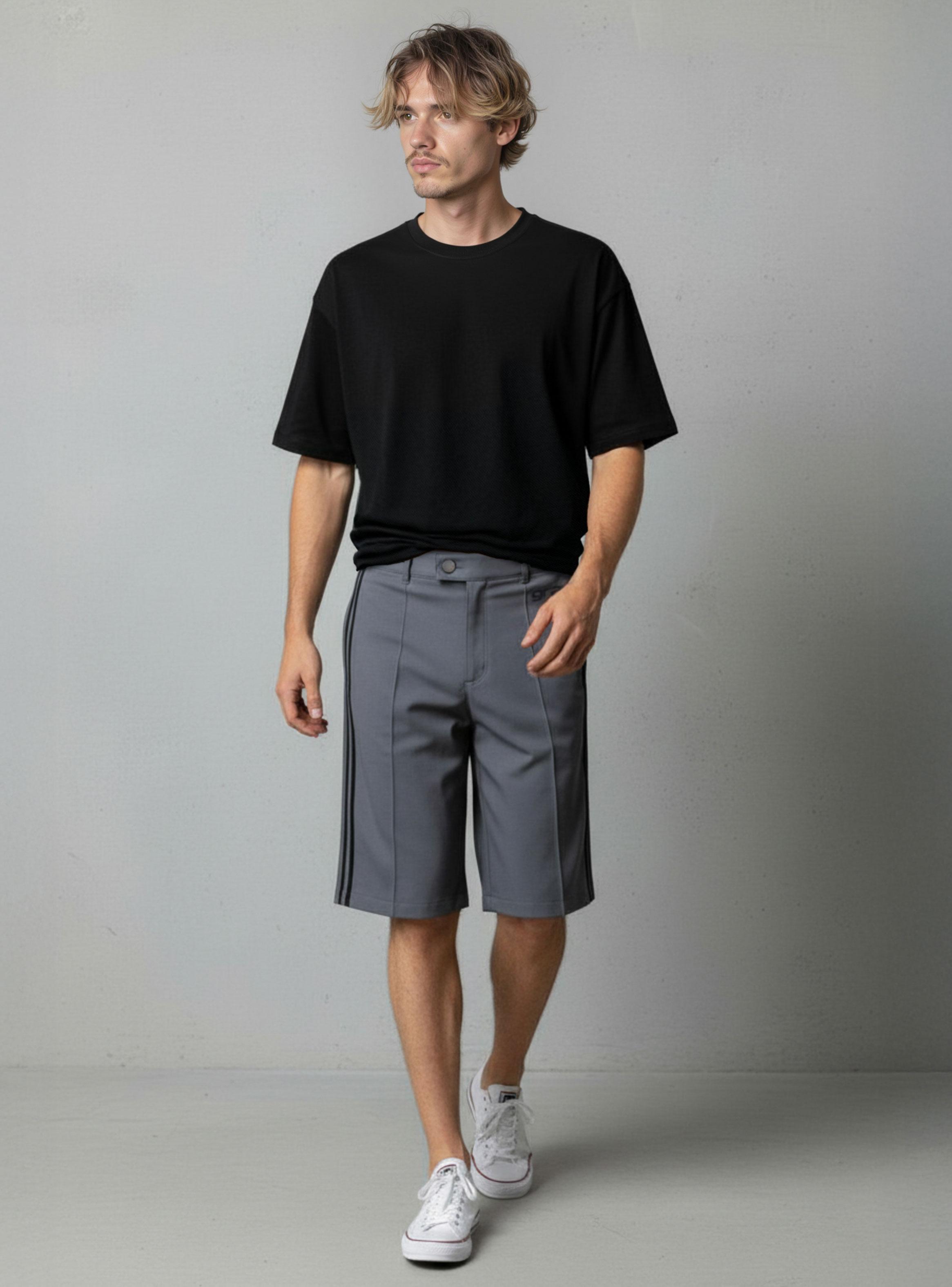 Bermuda Skater Fit Tiro Medio-2