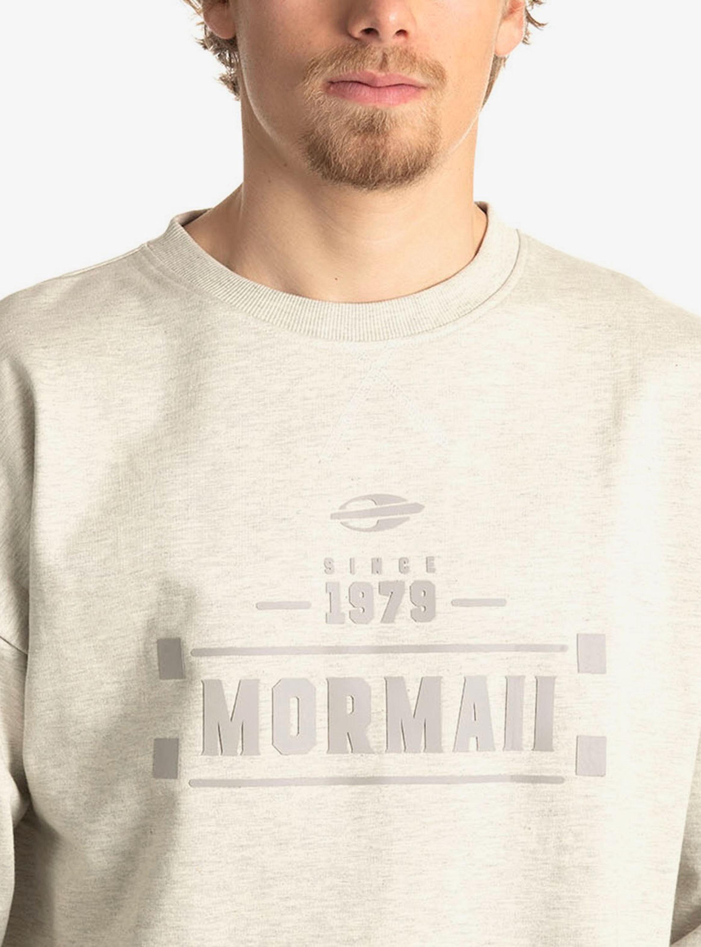 Polerón Crew Neck Melange Estampado-2
