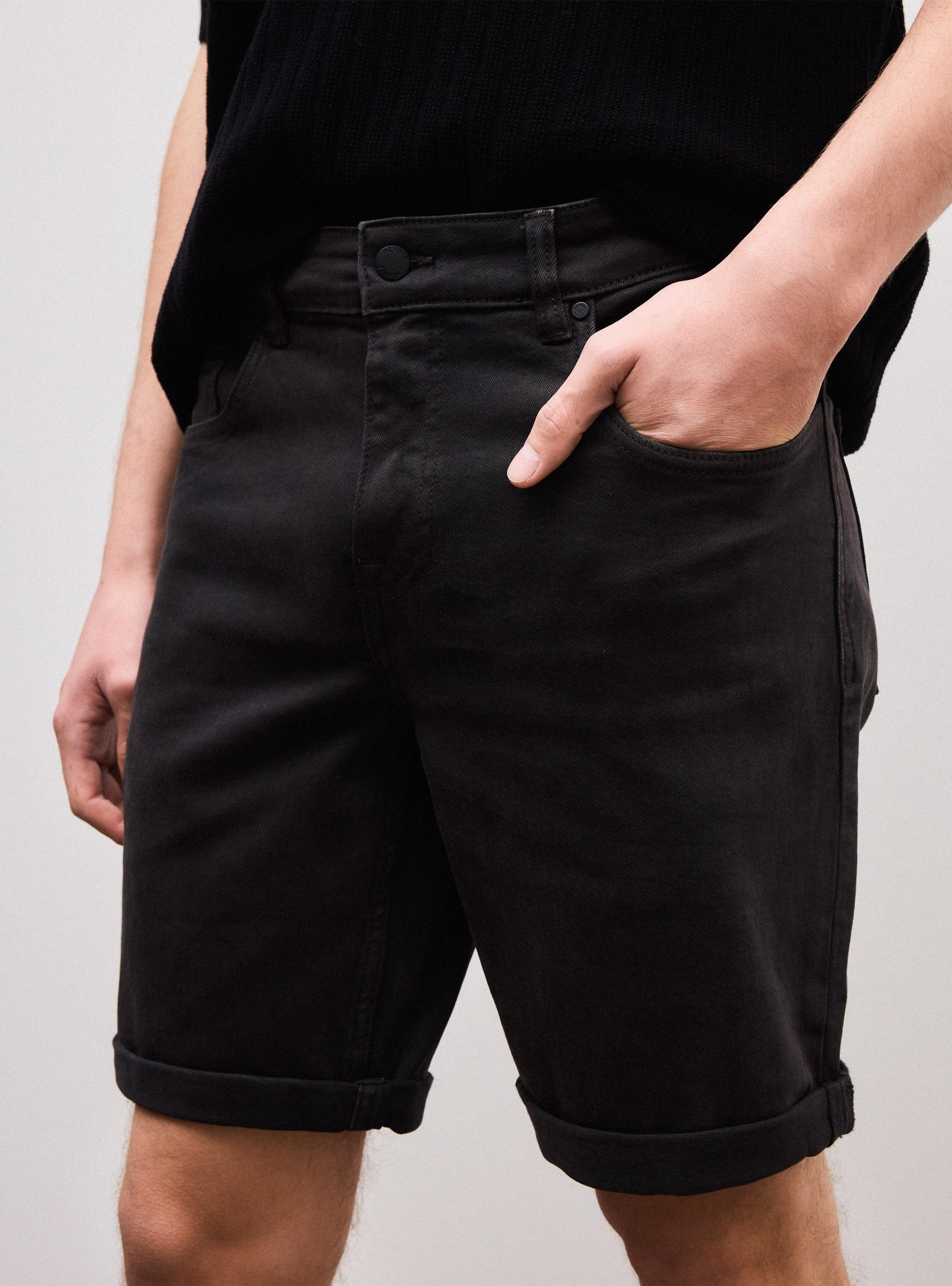 Bermuda Denim Slim Fit-2
