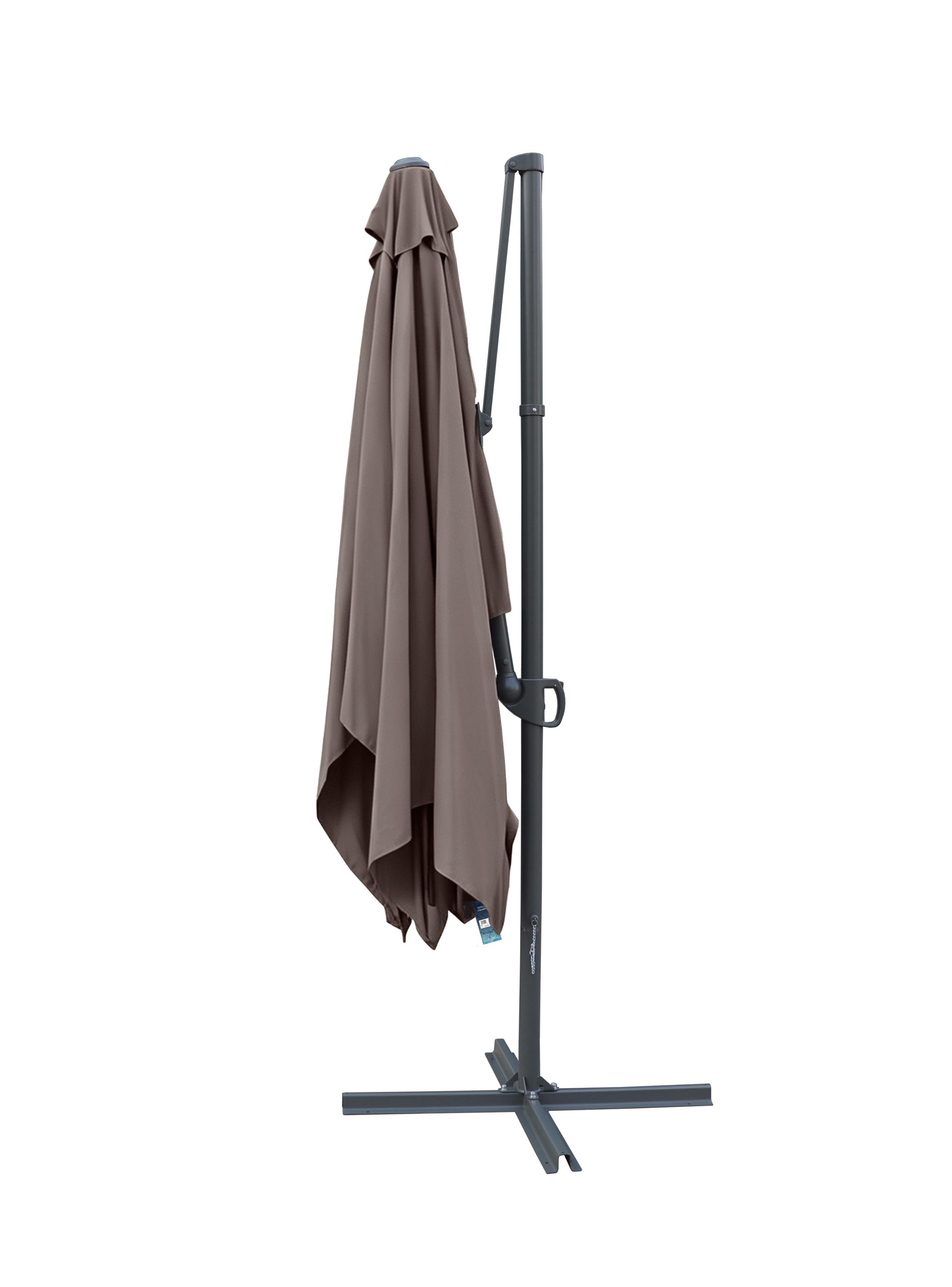 Quitasol Lateral Giro 360 Beige-2