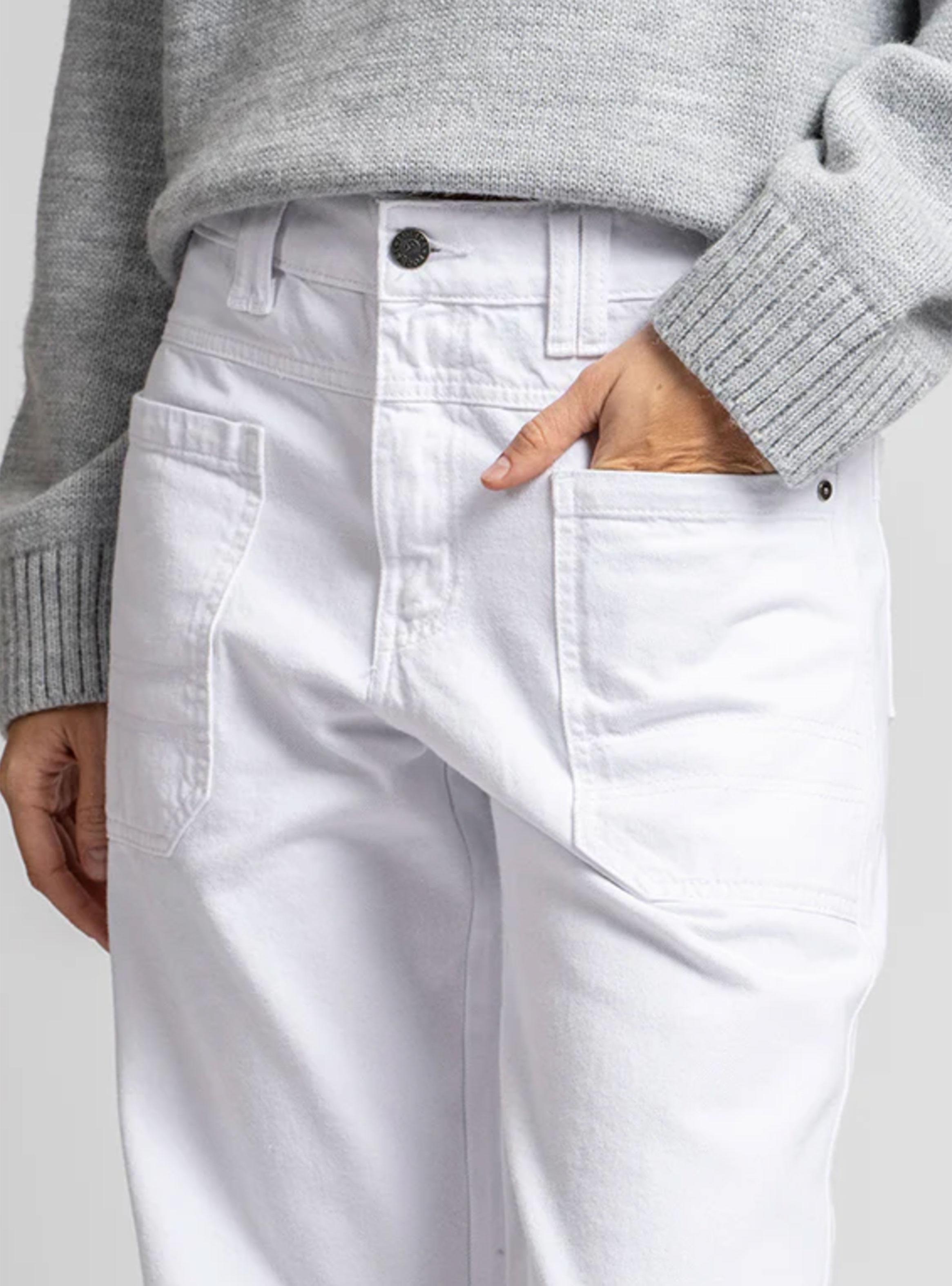 Jeans Tali Wide Leg Blanco-2