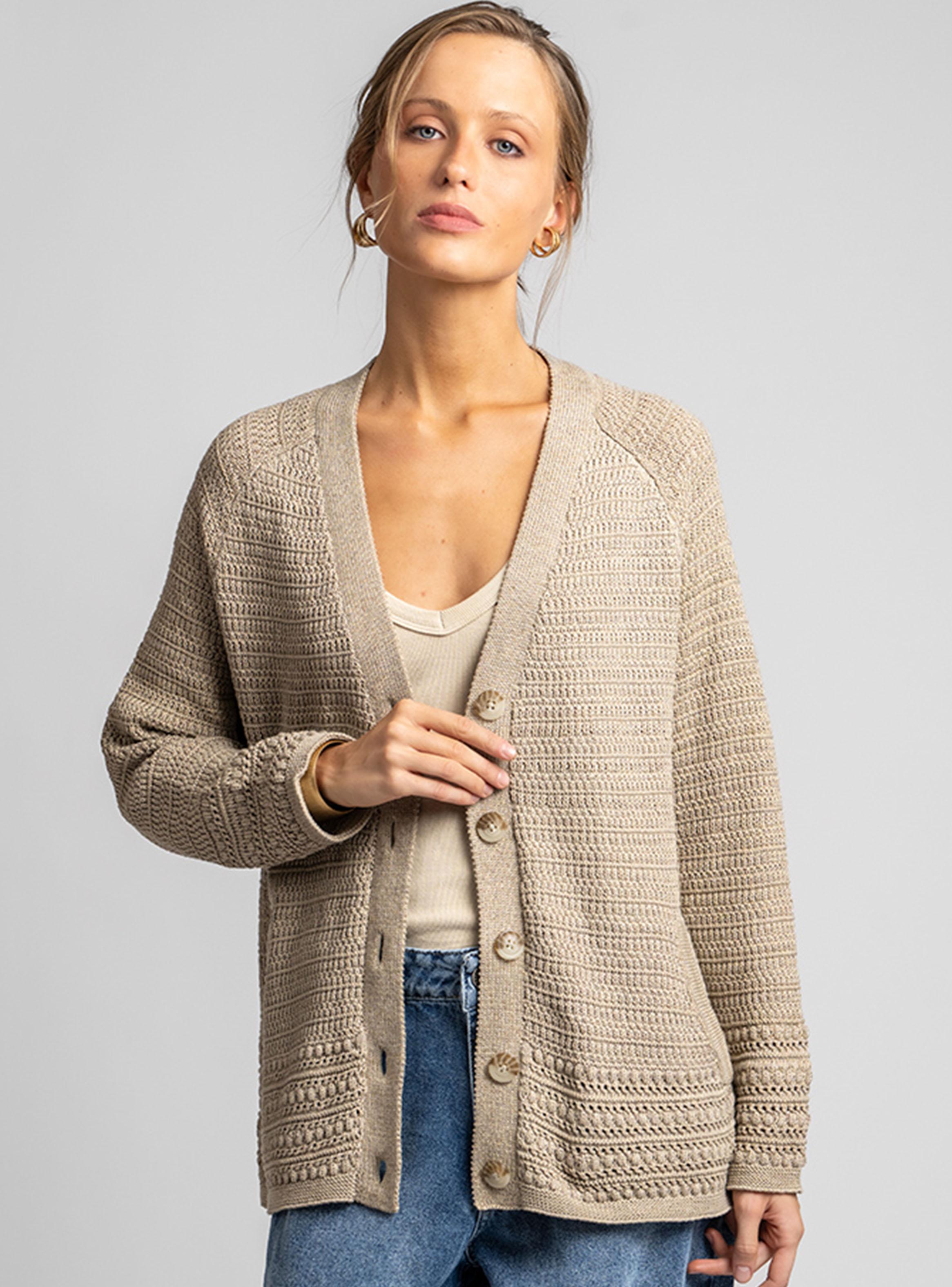 Chaleco Cascas Beige-2
