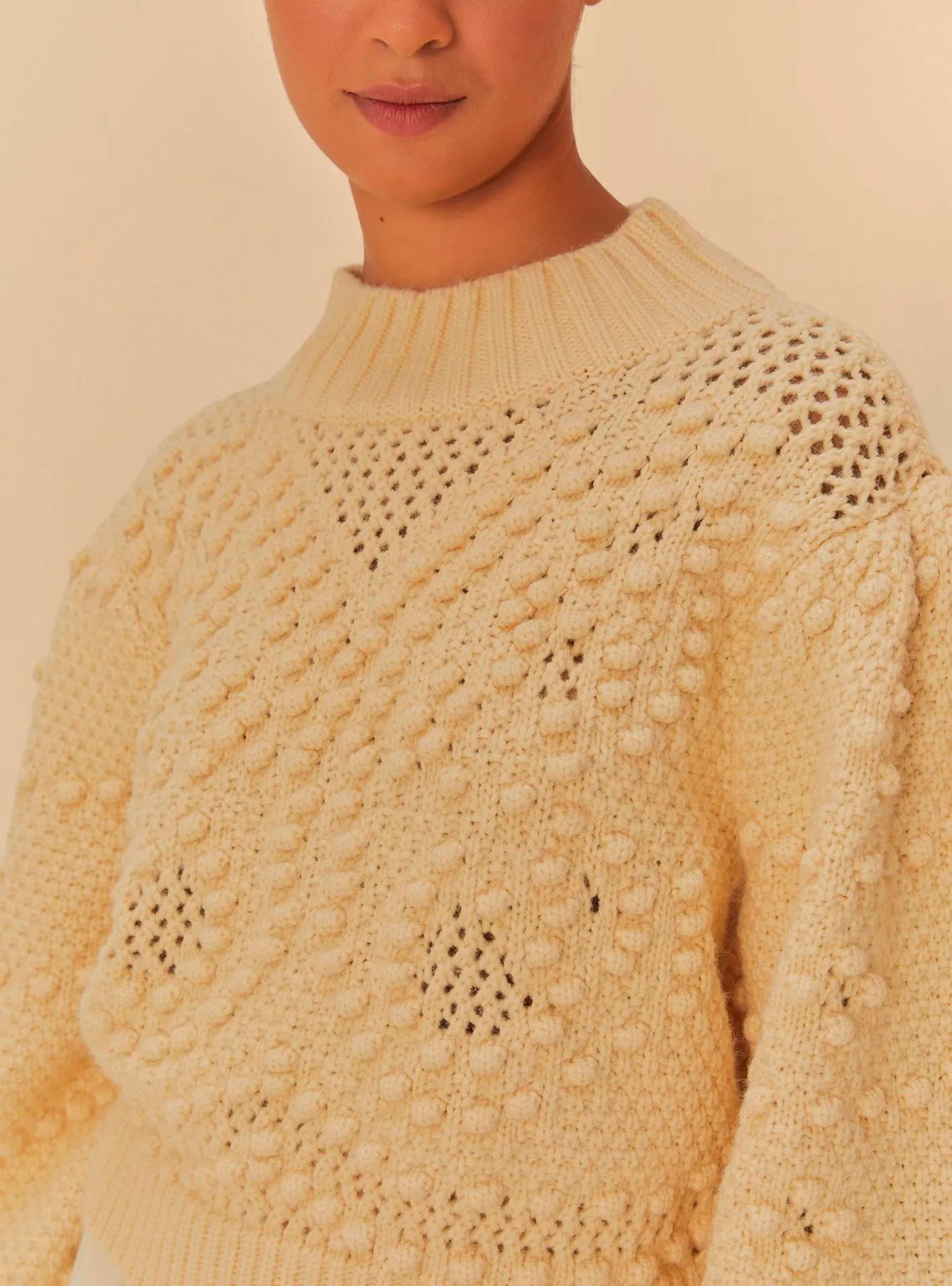 Sweater con Diseño de Punto Bodoque-2
