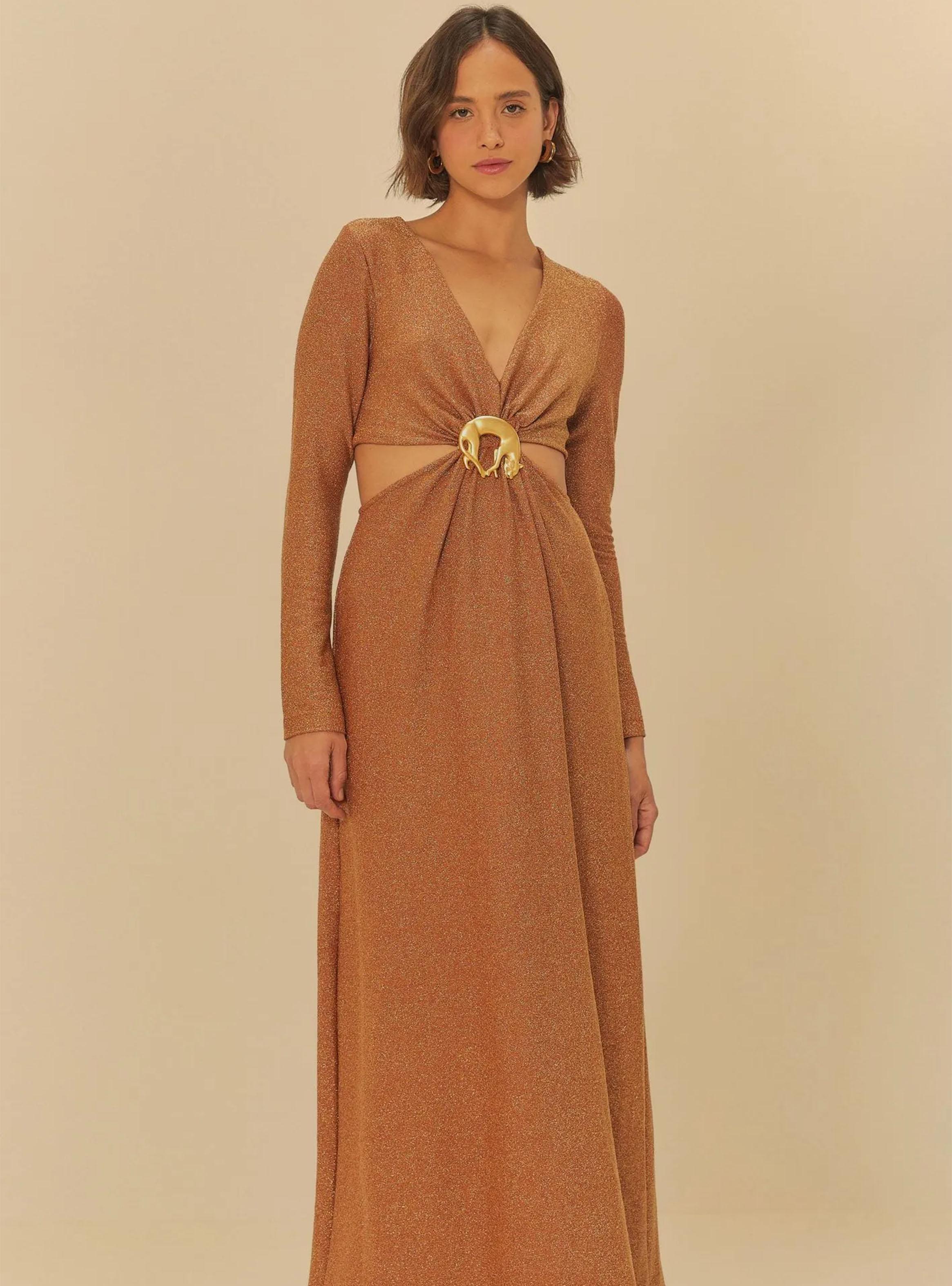 Vestido Brillos con Detalle-2