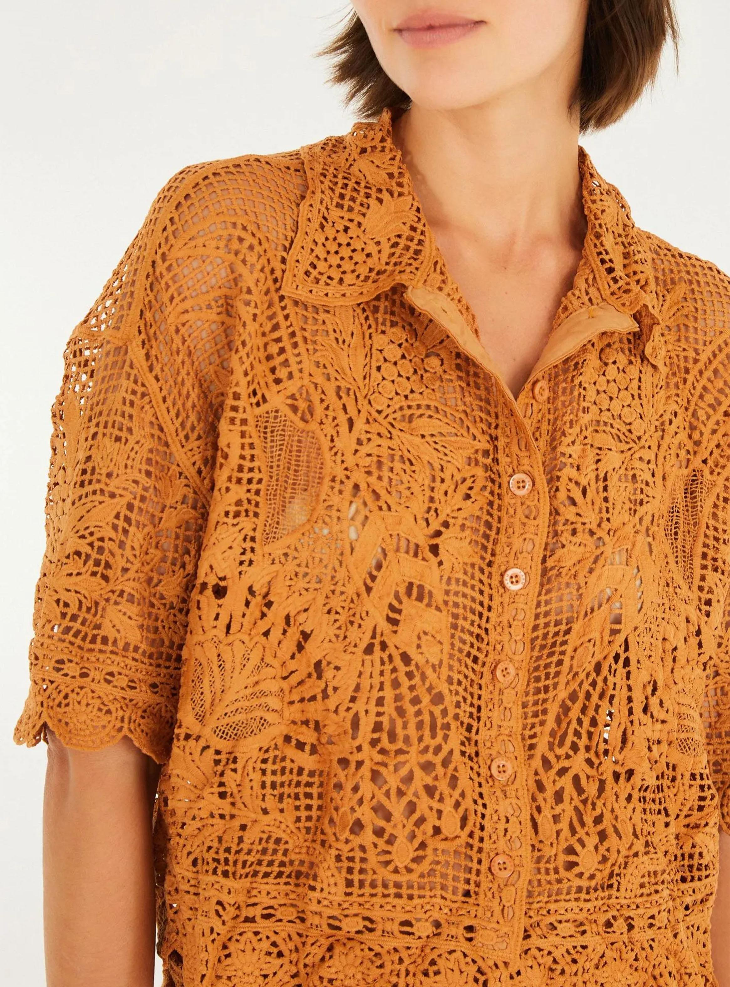 Blusa Tejida Floral-2