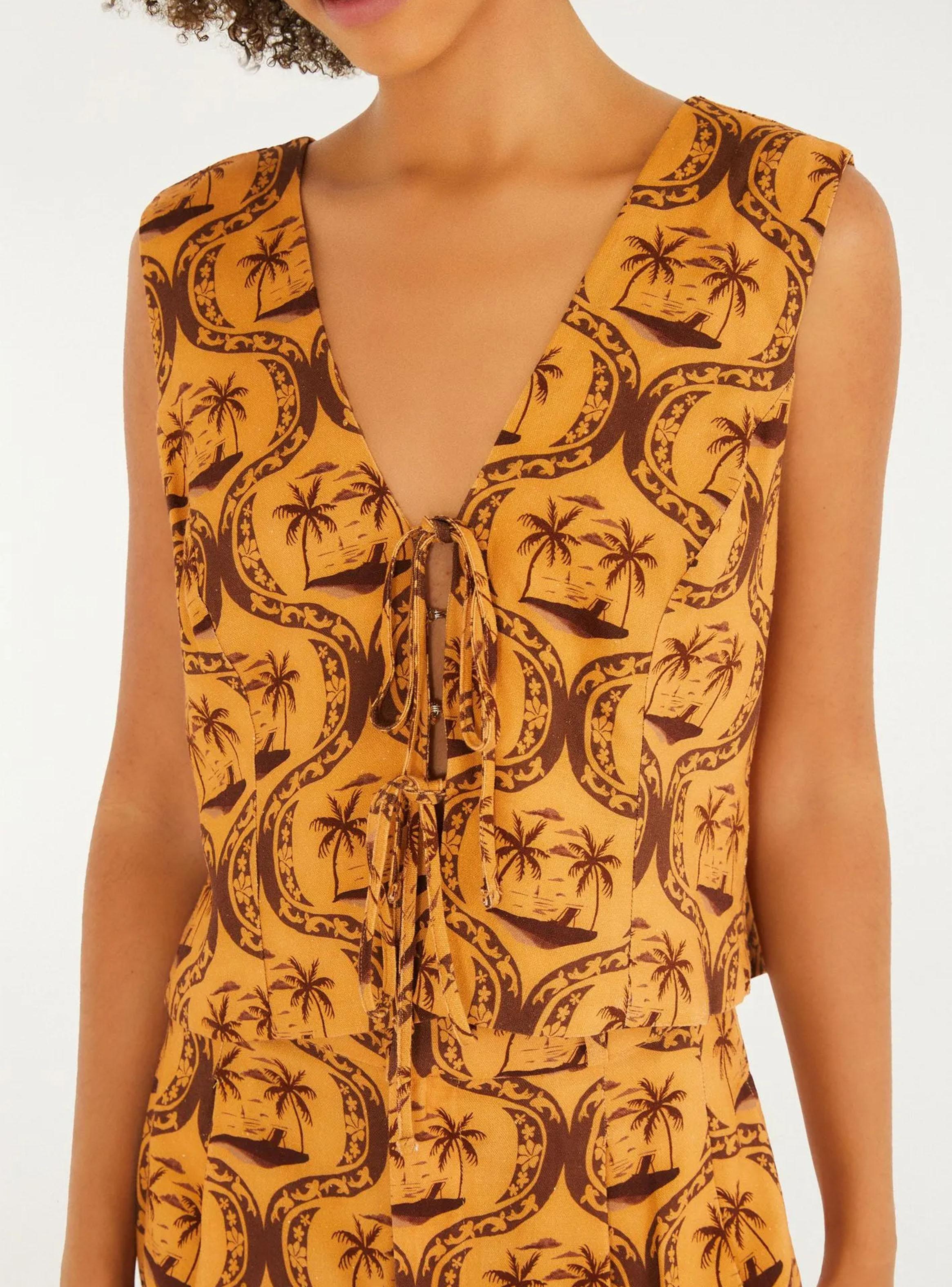 Blusa Vest con Amarras-2