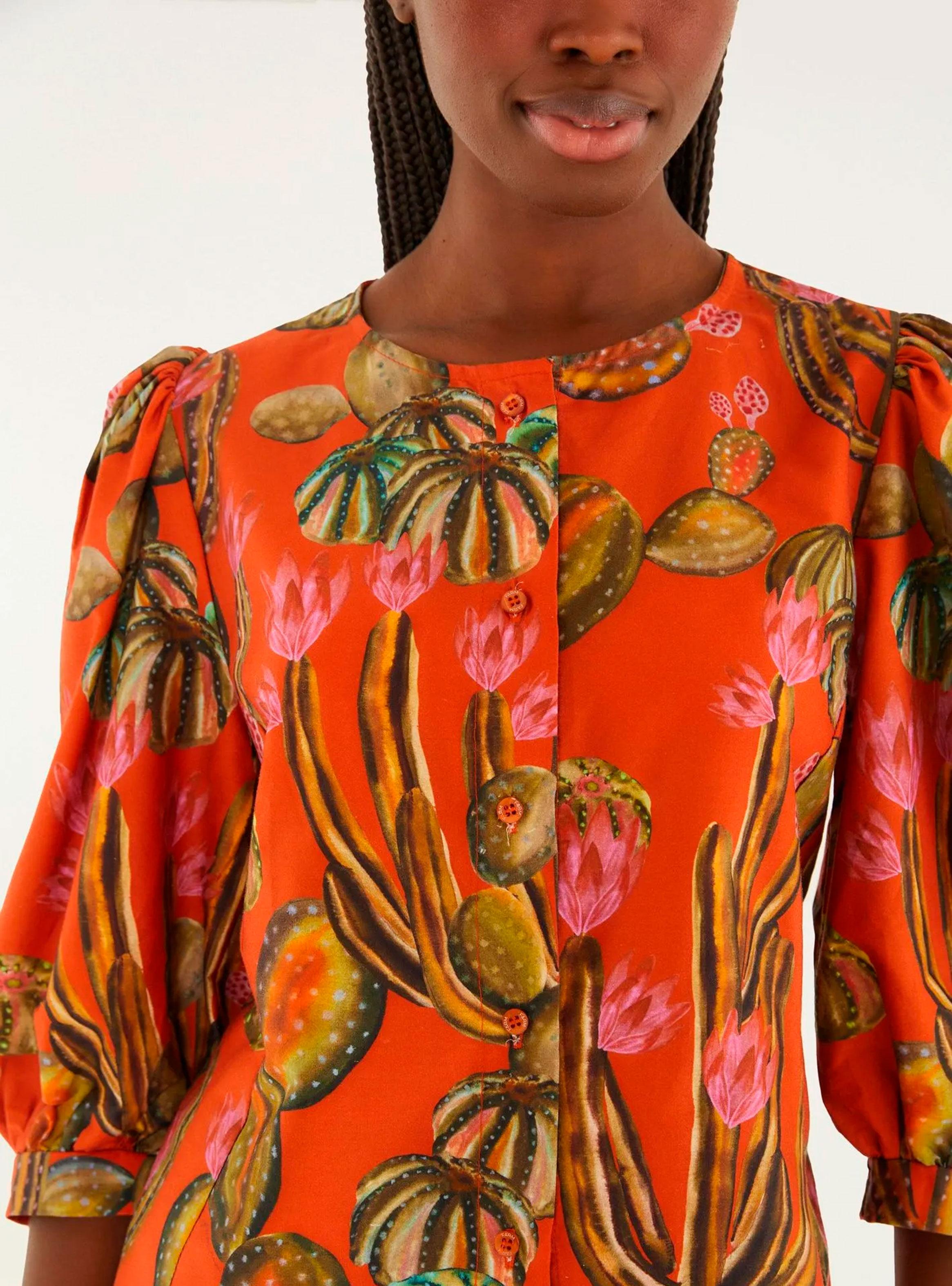 Blusa Mangas Aglobadas-2