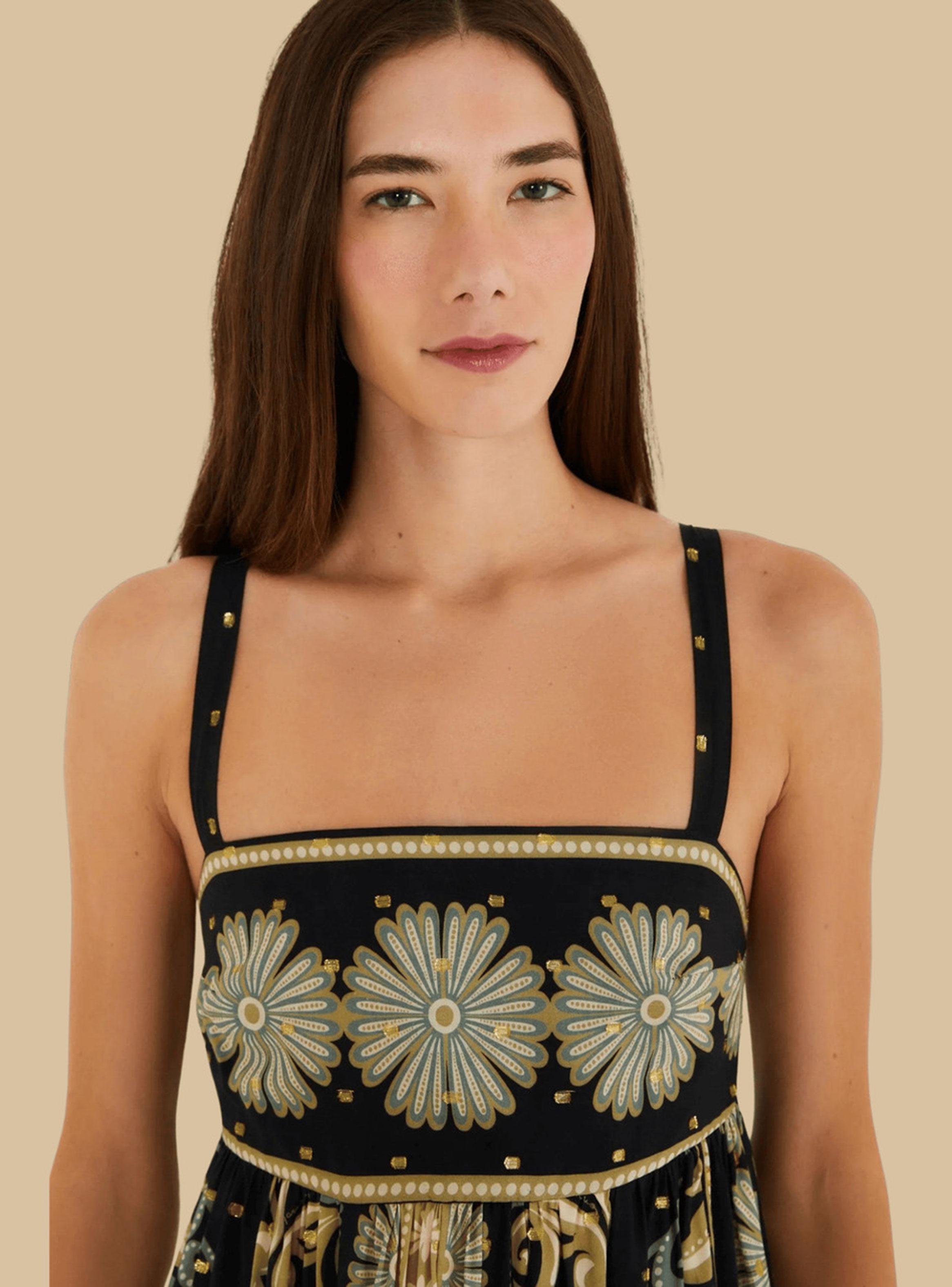 Maxi Vestido Diseño Floral-2