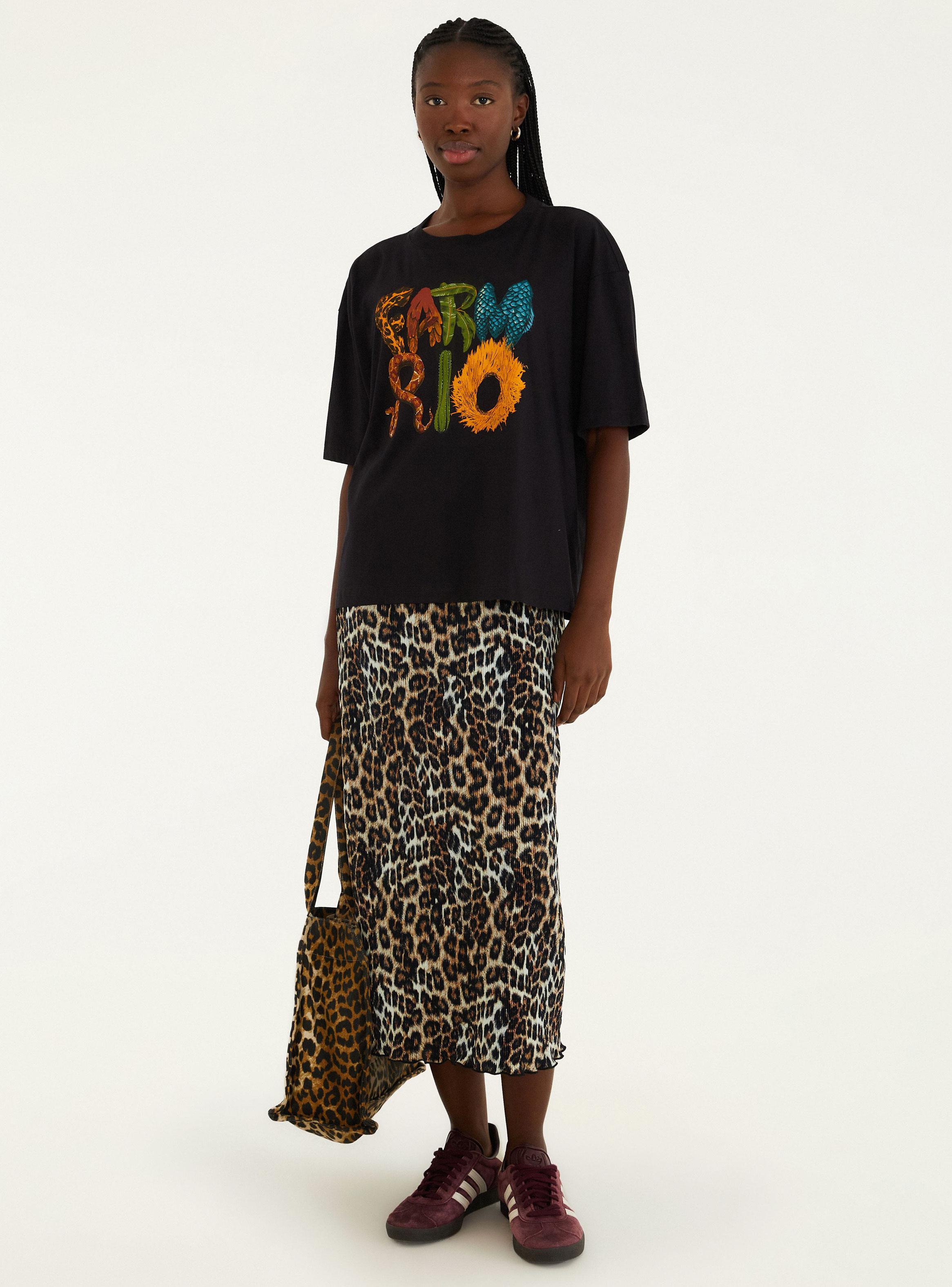 Falda Recta Animal Print-4