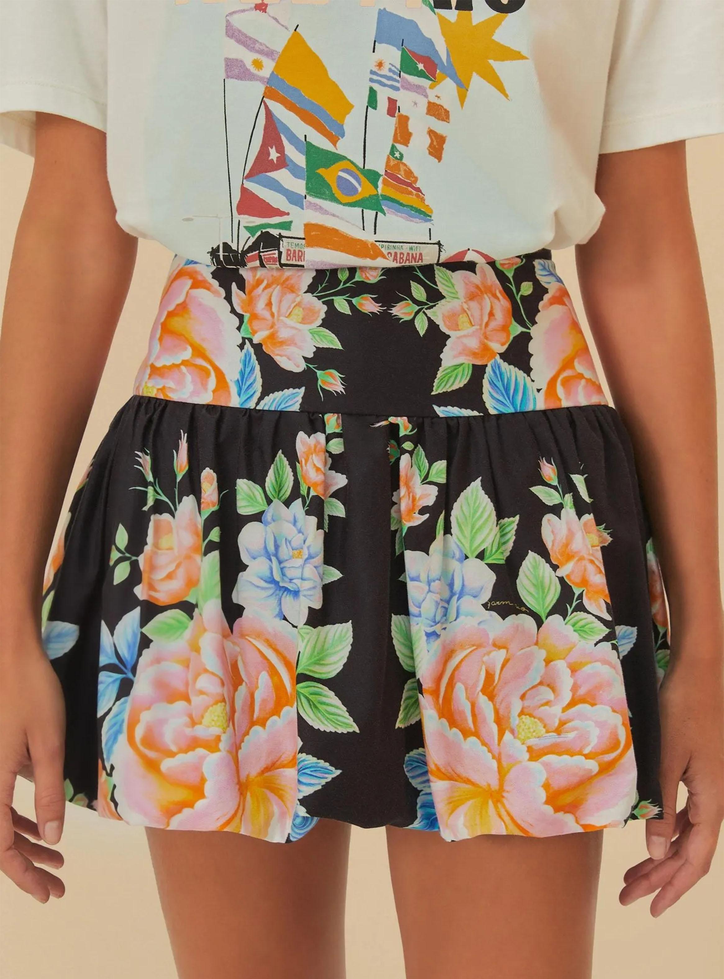 Short Skort Diseño Floral-2