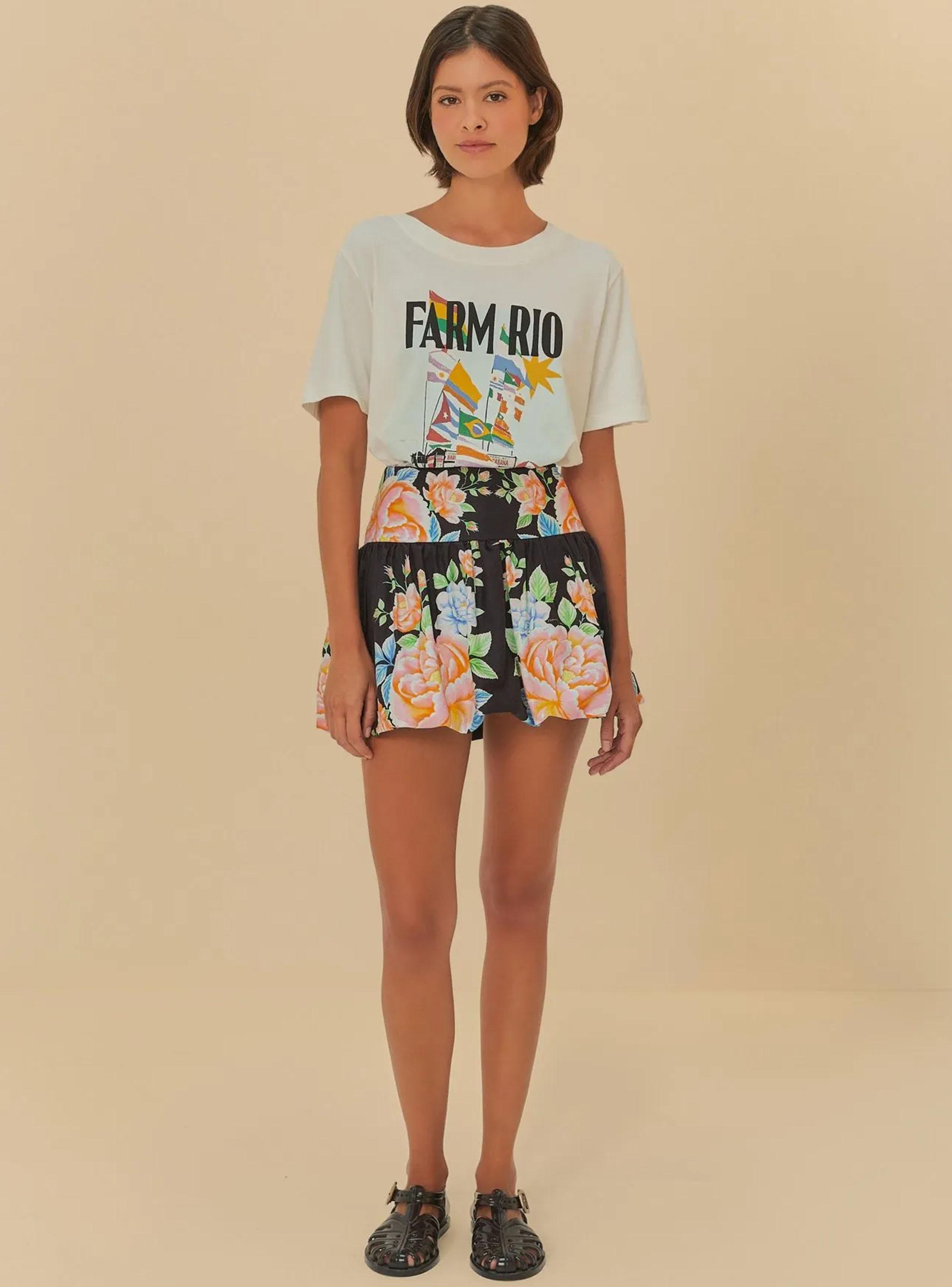 Short Skort Diseño Floral-3