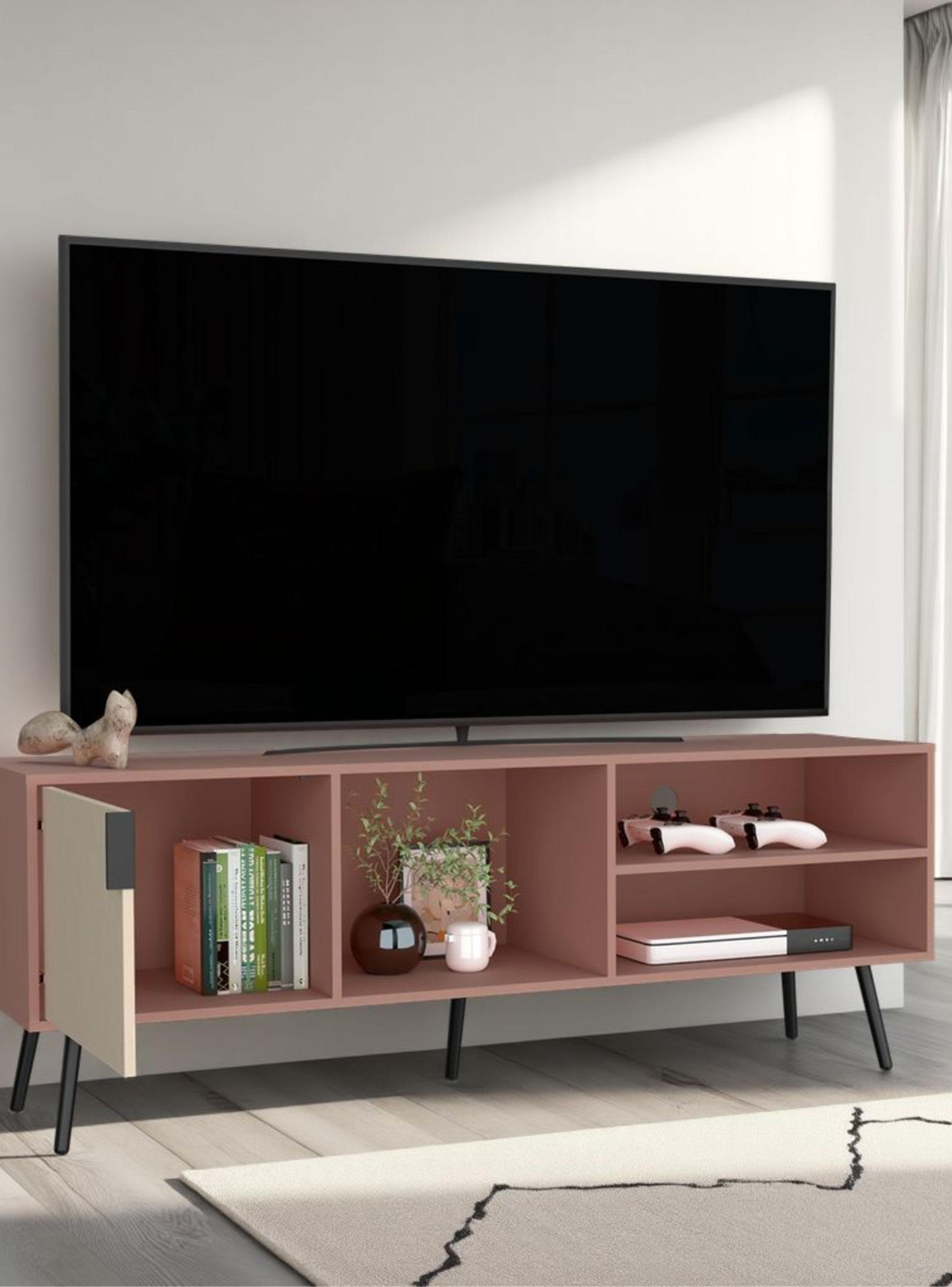 Rack TV 65" Vulcan 1 Puerta Arupo-4