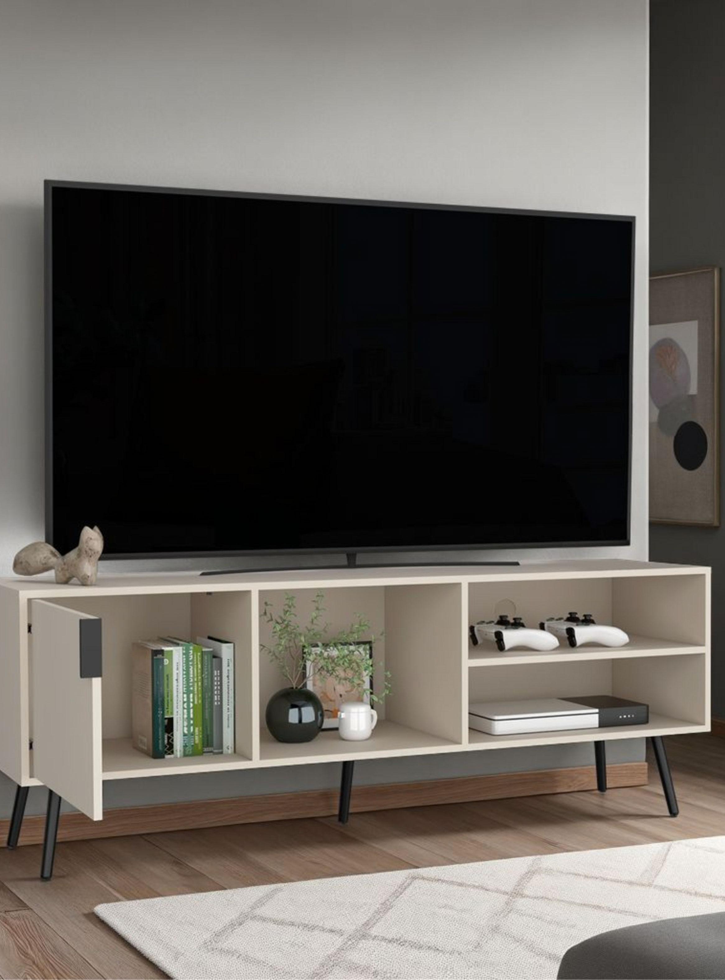 Rack TV 65" Vulcan 1 Puerta Capri-4