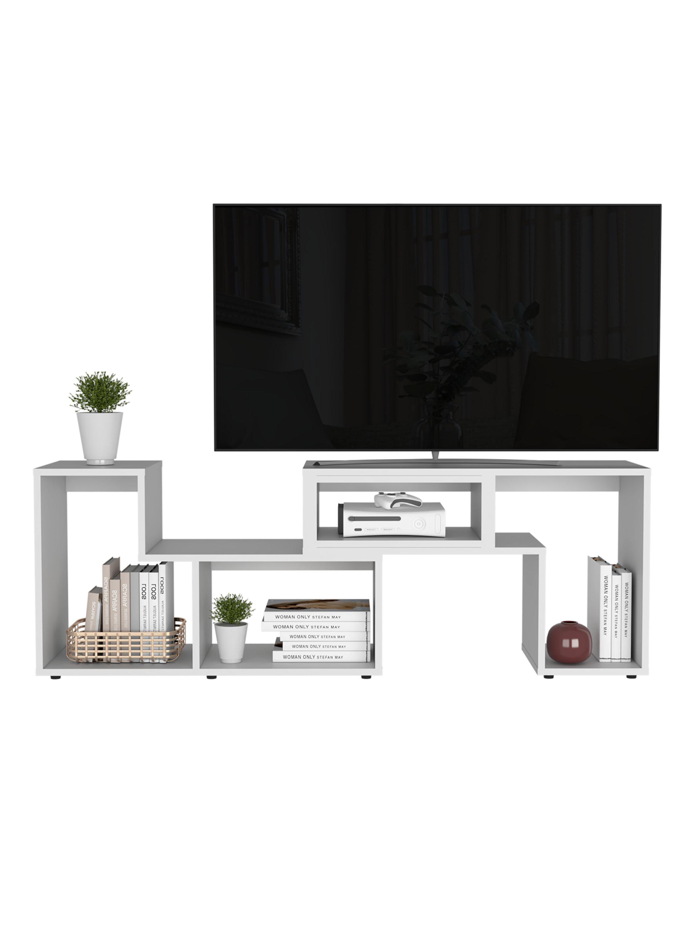 Rack TV 40" Extensible Beijing Blanco-2