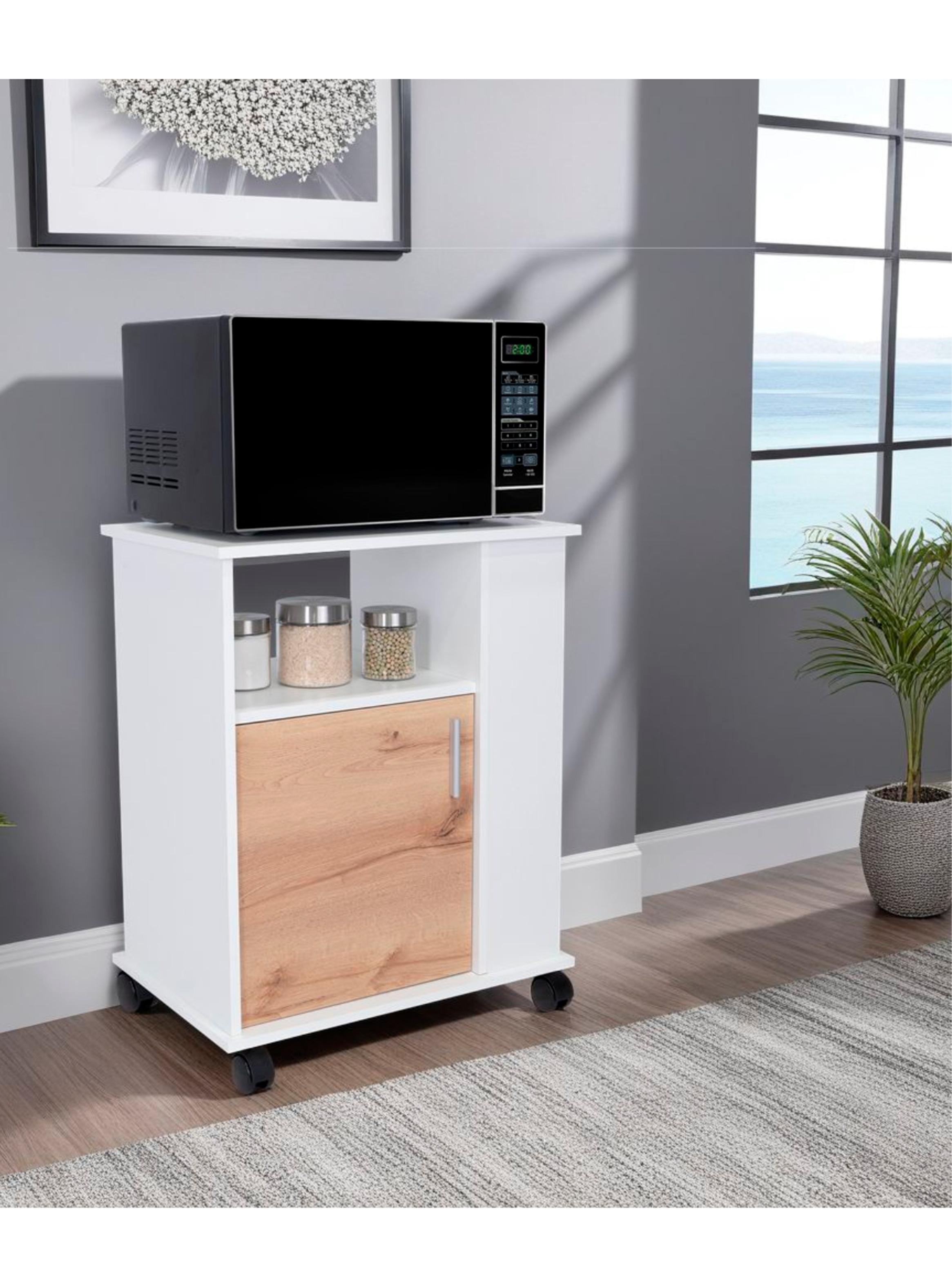 Mueble Microondas Bajo Kit 1 Puerta Blanco-5