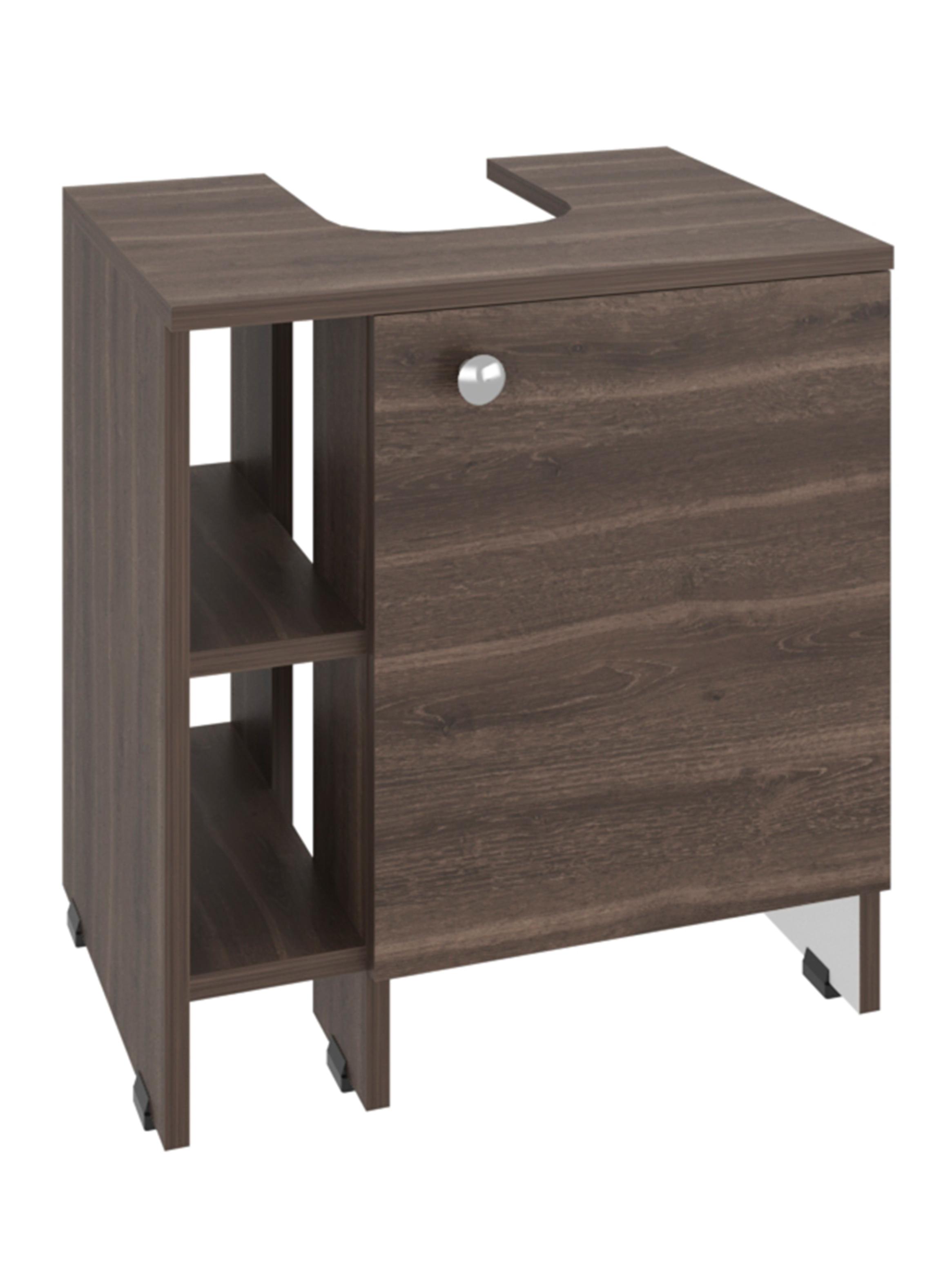 Mueble Lavamanos Basic 1 Puerta Milán Blanco-0