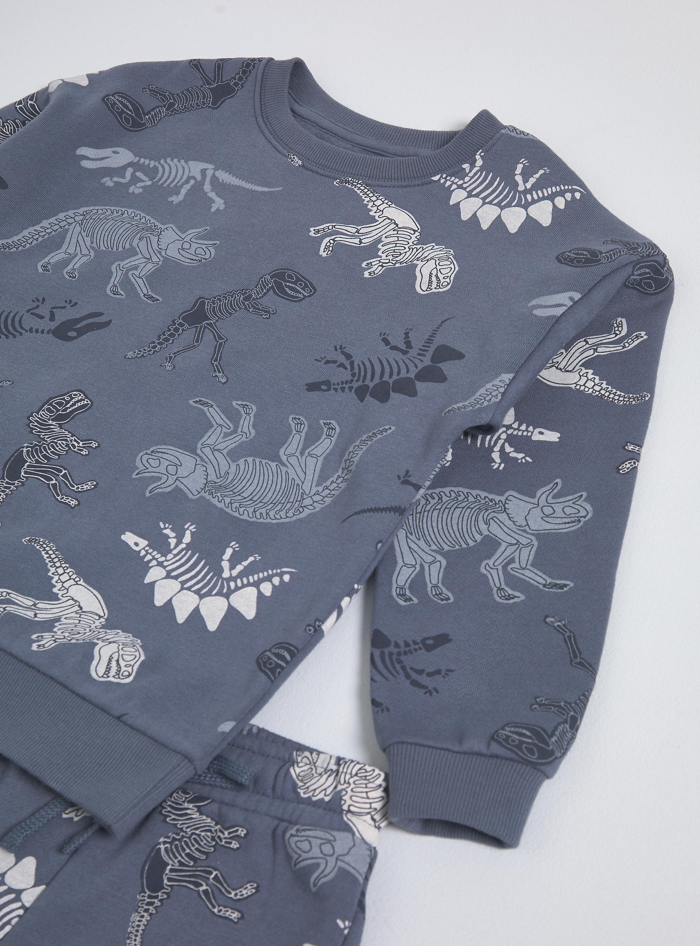 Buzo Bipack Full Estampado Dinosaurios-2