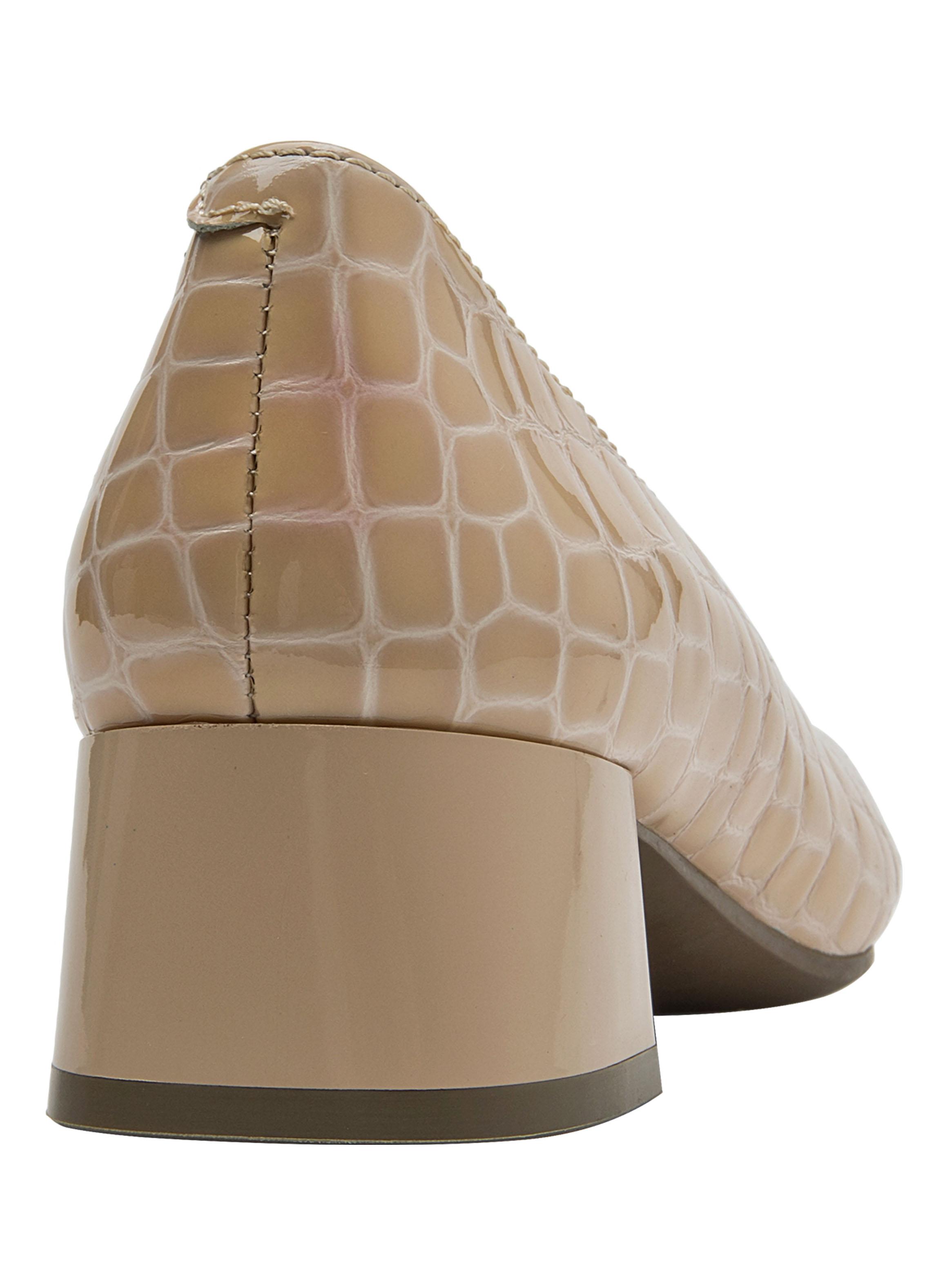 Zapato Casual de Vestir Charol Taco cuadrado Mujer-4