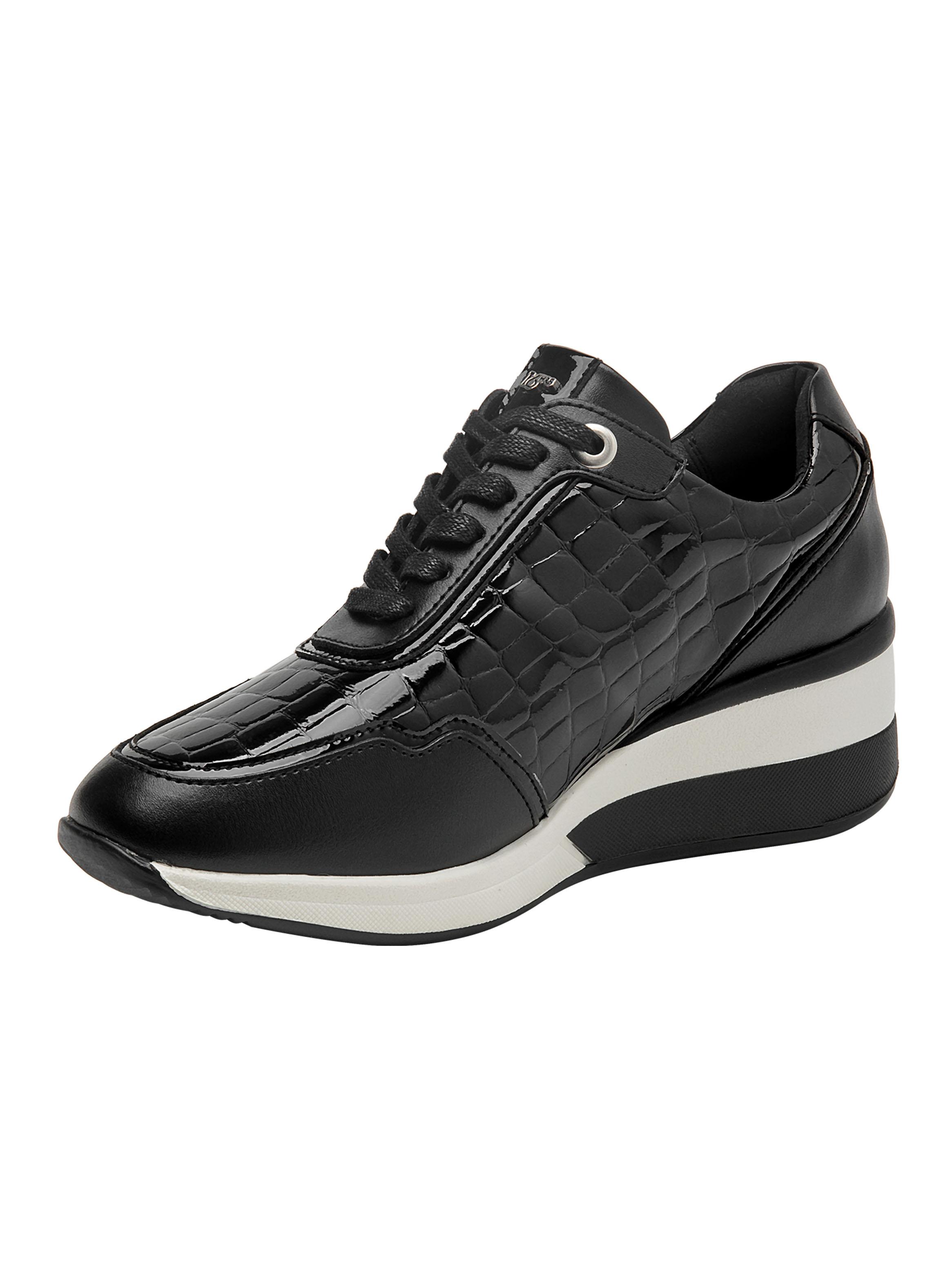 Zapatilla Urbana Charol Texturizada Mujer-3