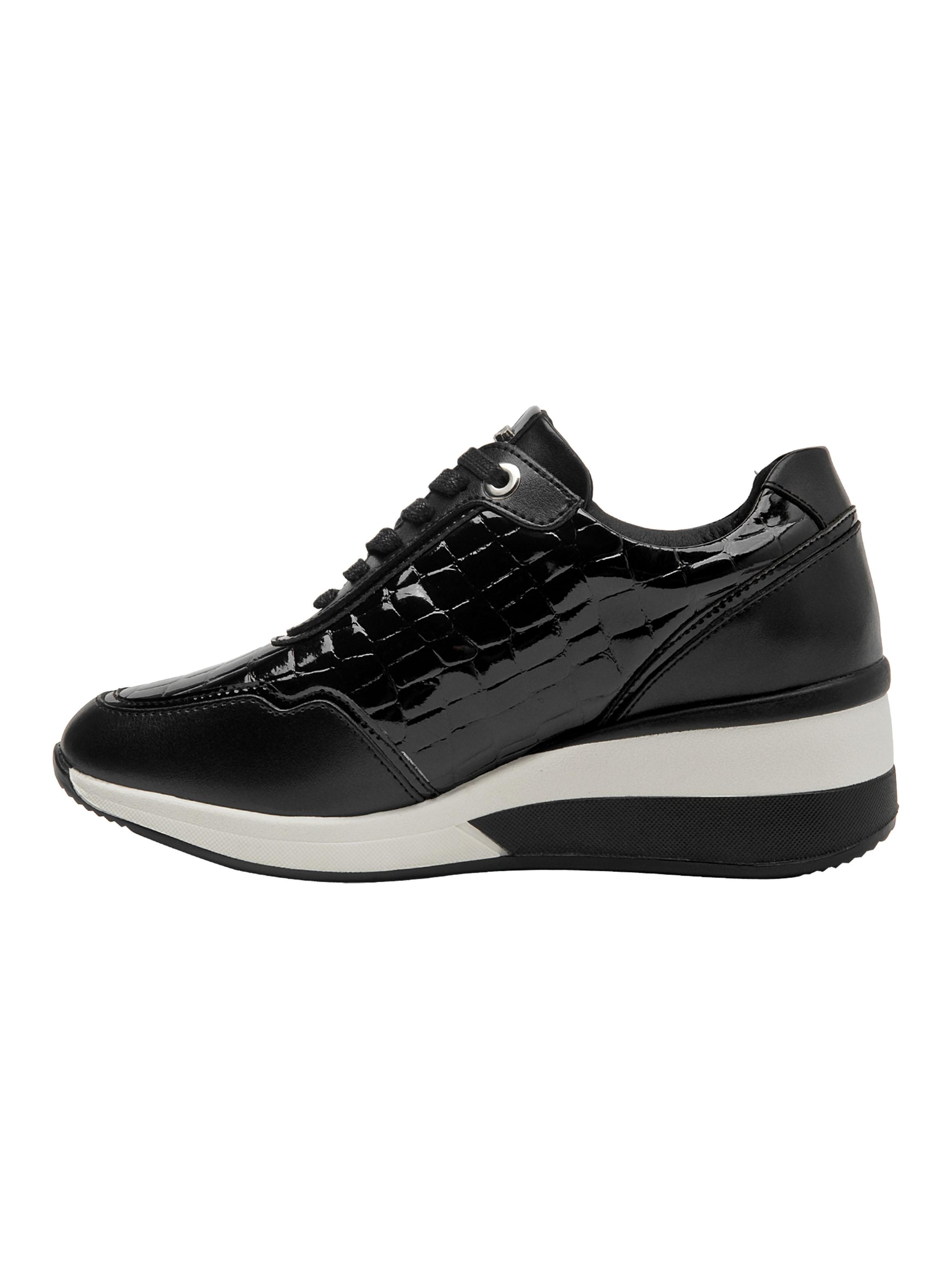 Zapatilla Urbana Charol Texturizada Mujer-2