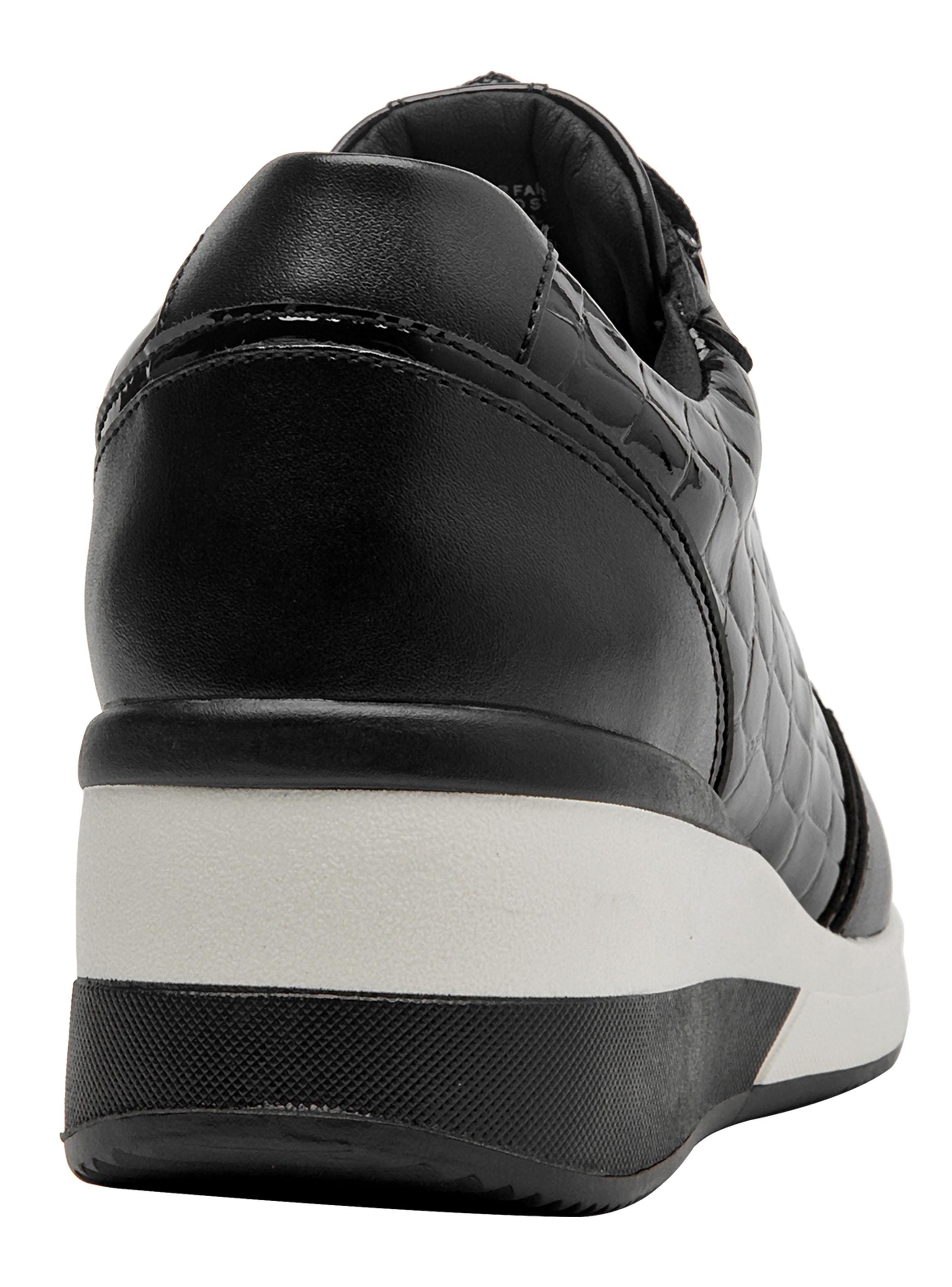 Zapatilla Urbana Charol Texturizada Mujer-4