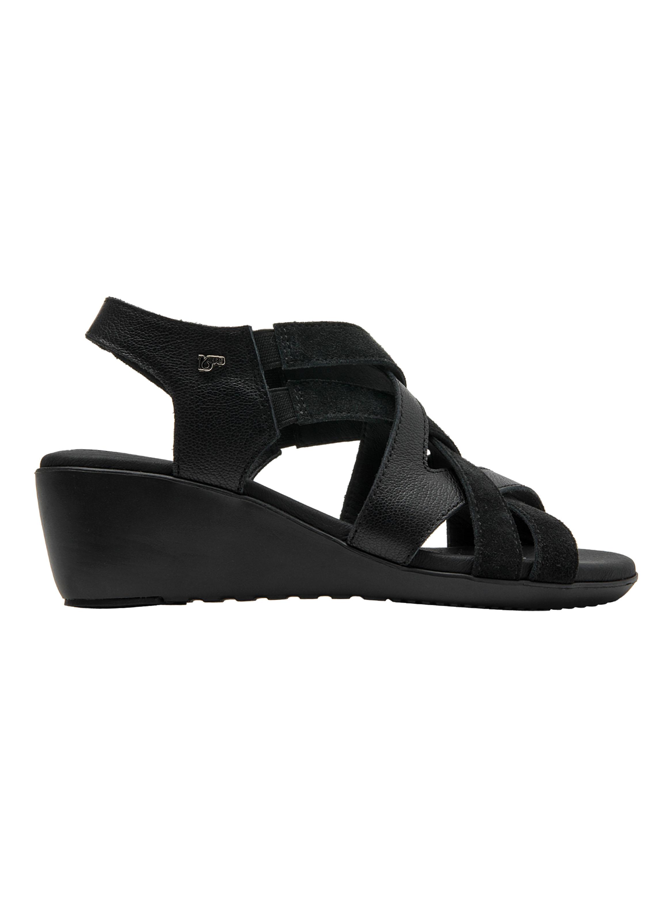 Sandalia Entrecruzadas Correas Mujer-0