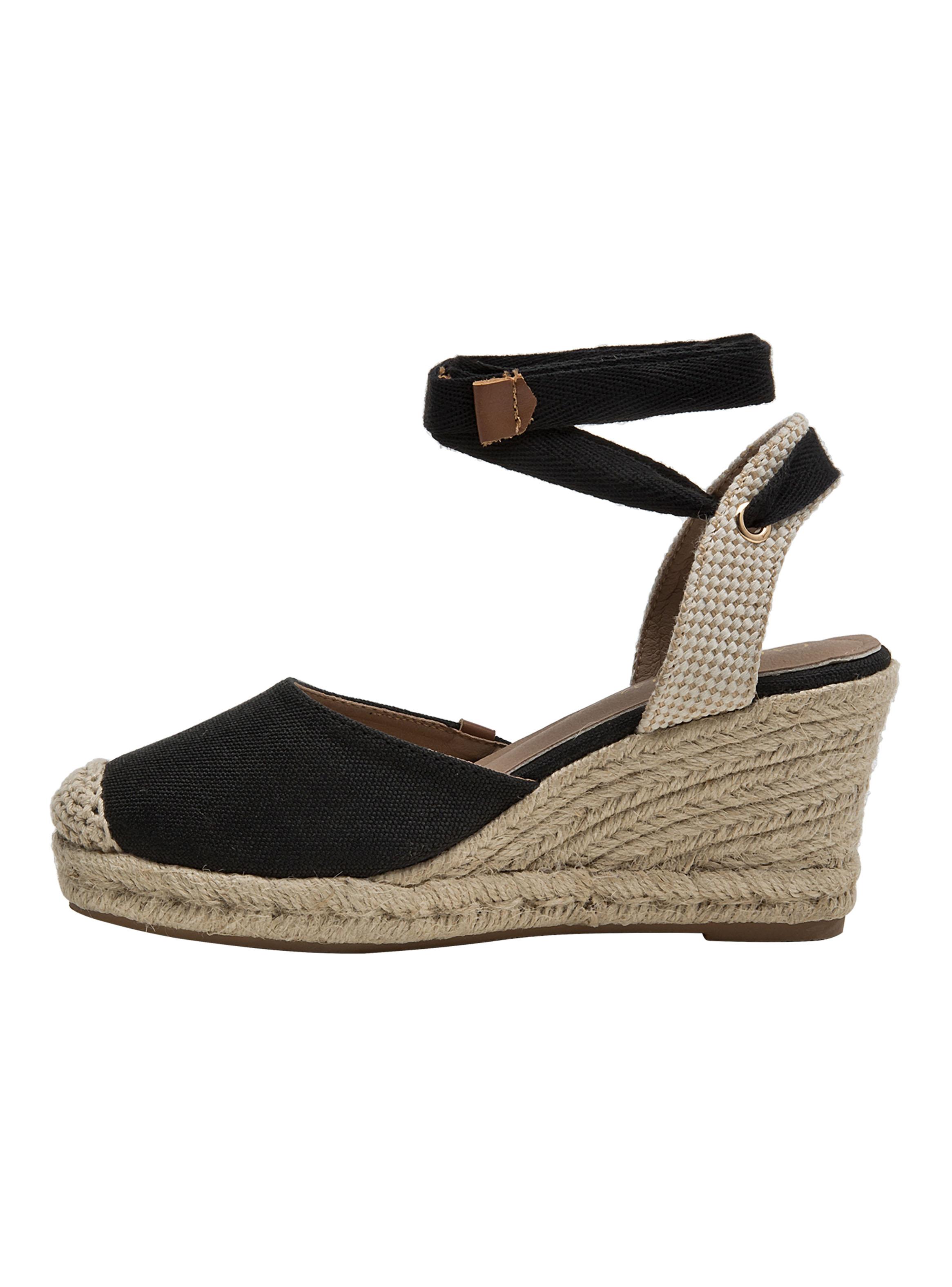Sandalia Textil Animal Print  Mujer-2