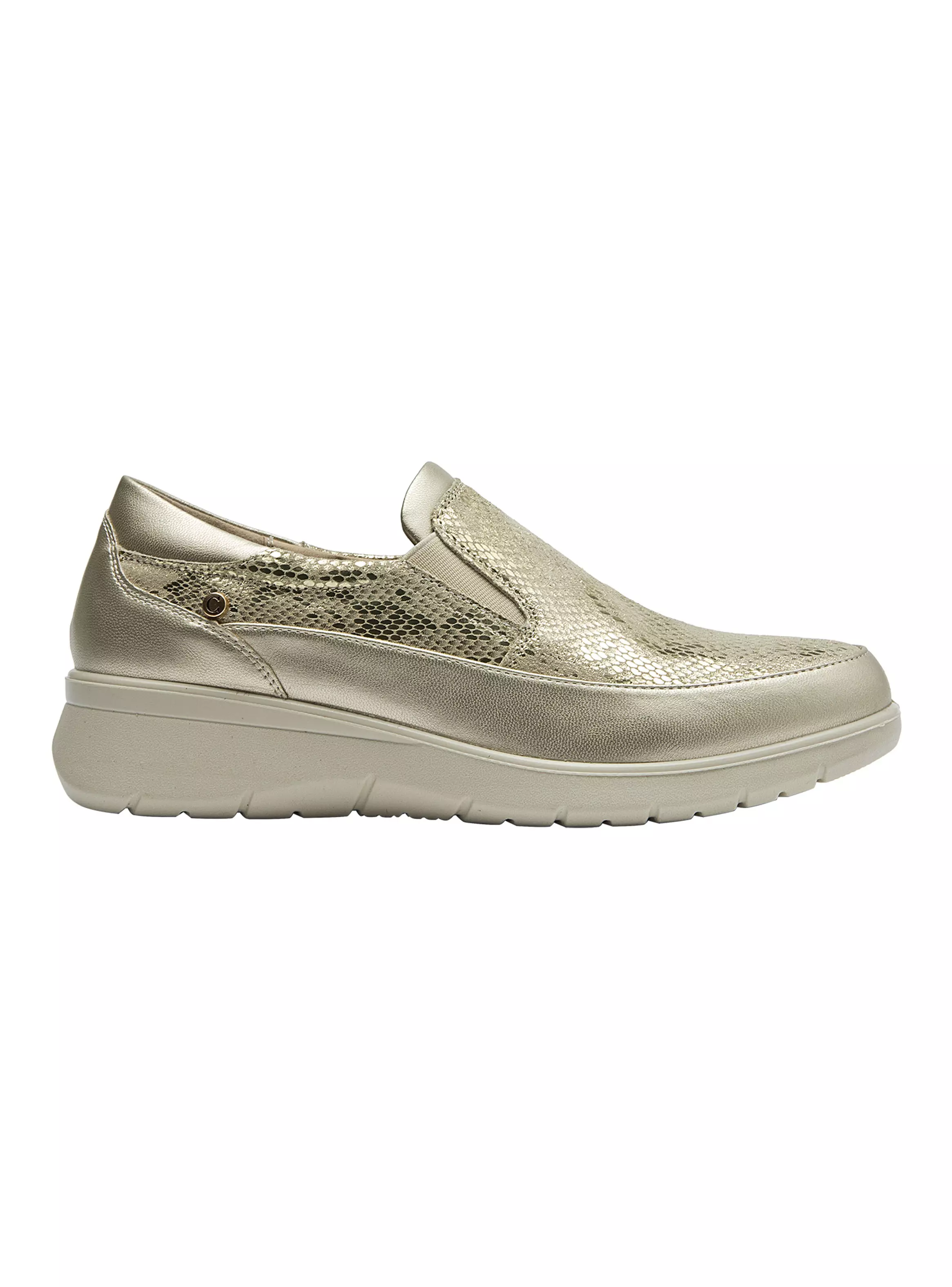 Zapato Casual  Texturizado Animal Prinr Cam0132 Mujer-0