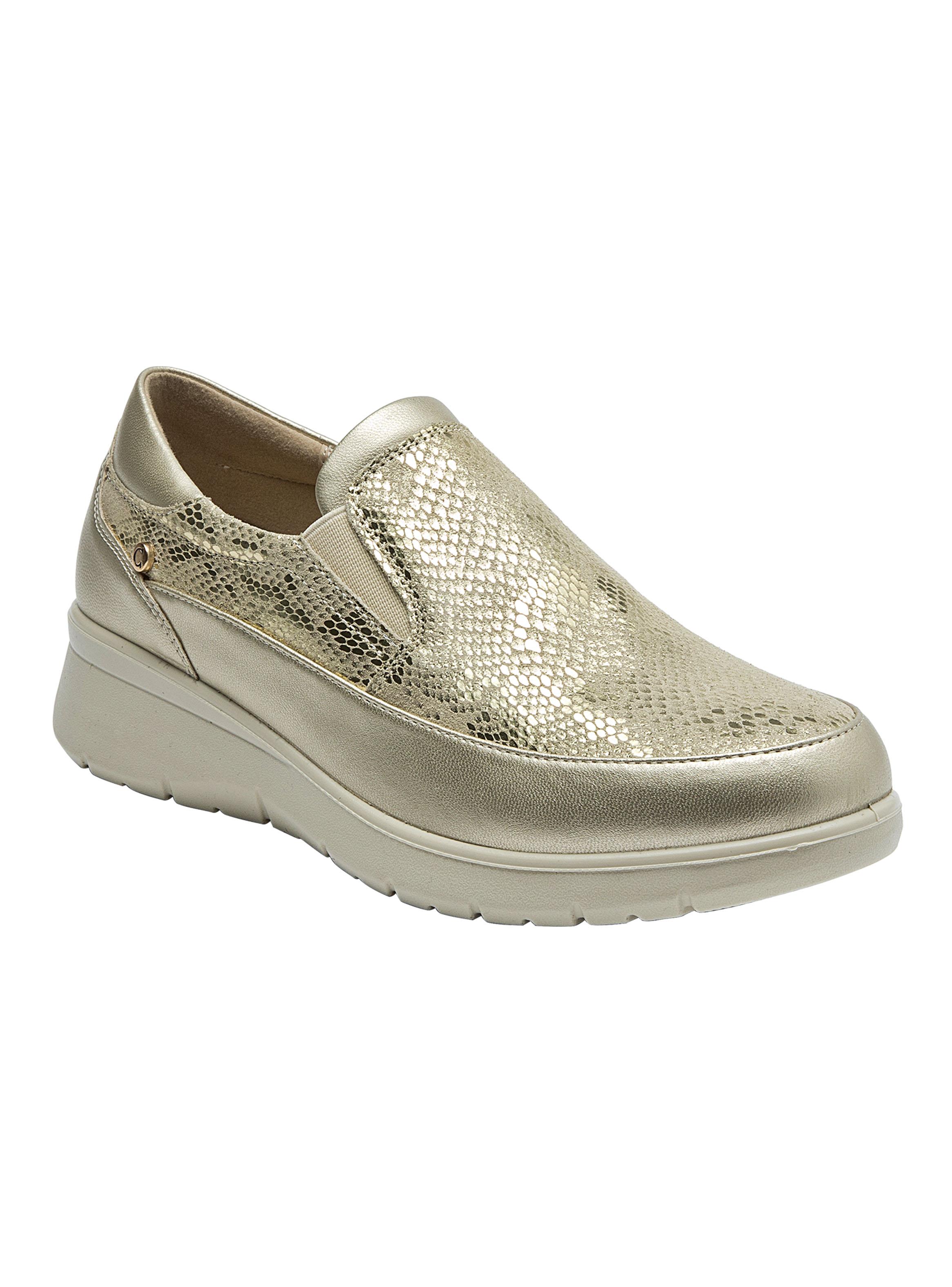 Zapato Casual  Texturizado Animal Prinr Cam0132 Mujer-1