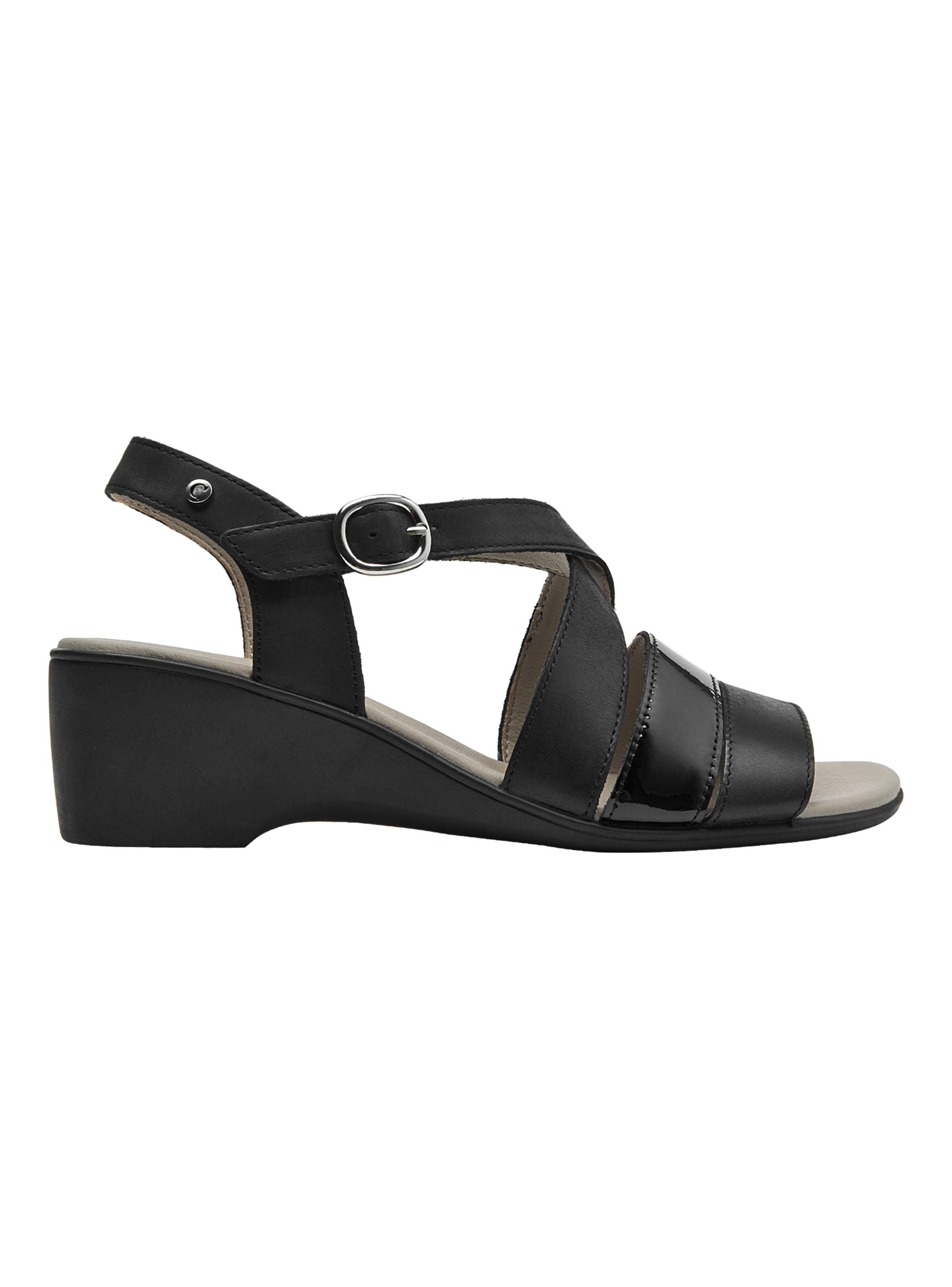 Sandalia Detalle Animal Print Correa Mujer-0